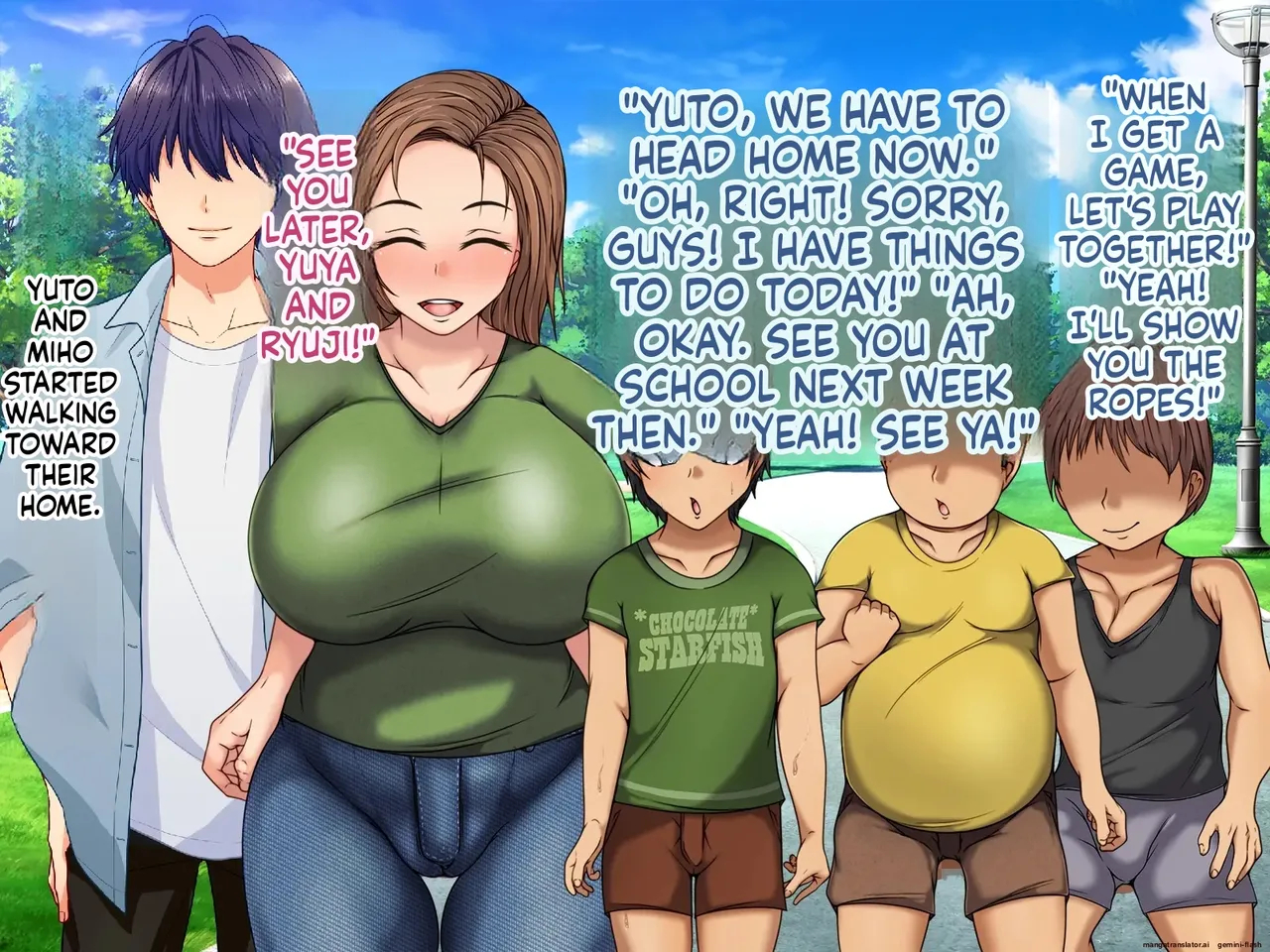 Yuuto-kun No Mommy Wa Bokura No Omocha ~warugaki-tachi No Oku-sama Kari page 21