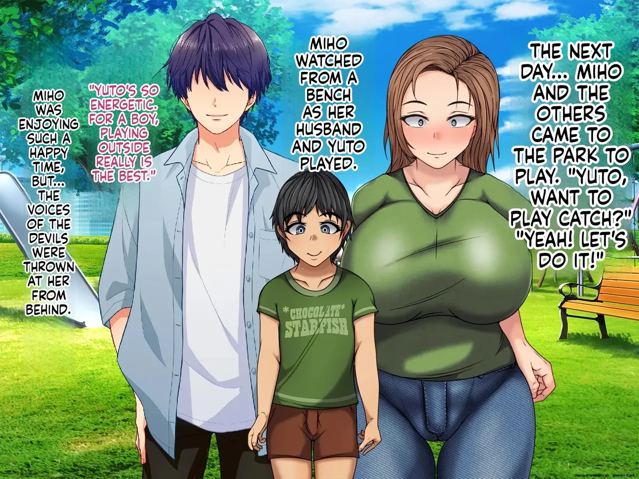 Yuuto-kun No Mommy Wa Bokura No Omocha ~warugaki-tachi No Oku-sama Kari page 309