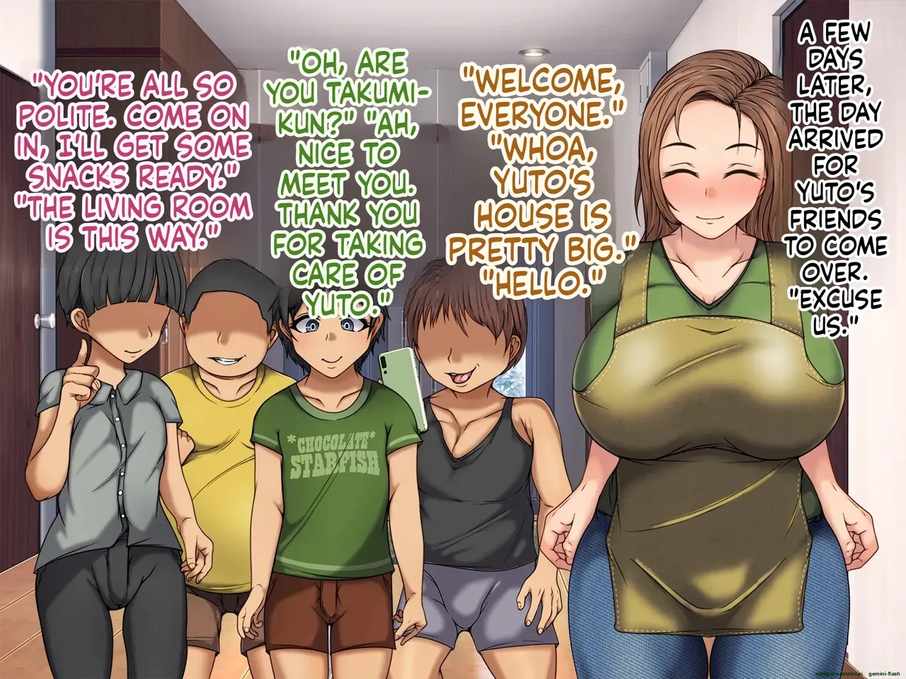 Yuuto-kun No Mommy Wa Bokura No Omocha ~warugaki-tachi No Oku-sama Kari page 32