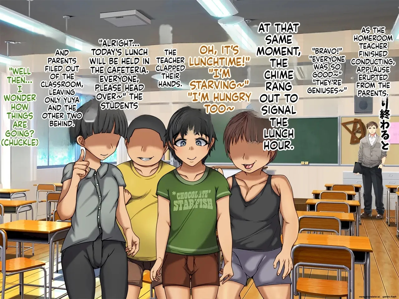 Yuuto-kun No Mommy Wa Bokura No Omocha ~warugaki-tachi No Oku-sama Kari page 469