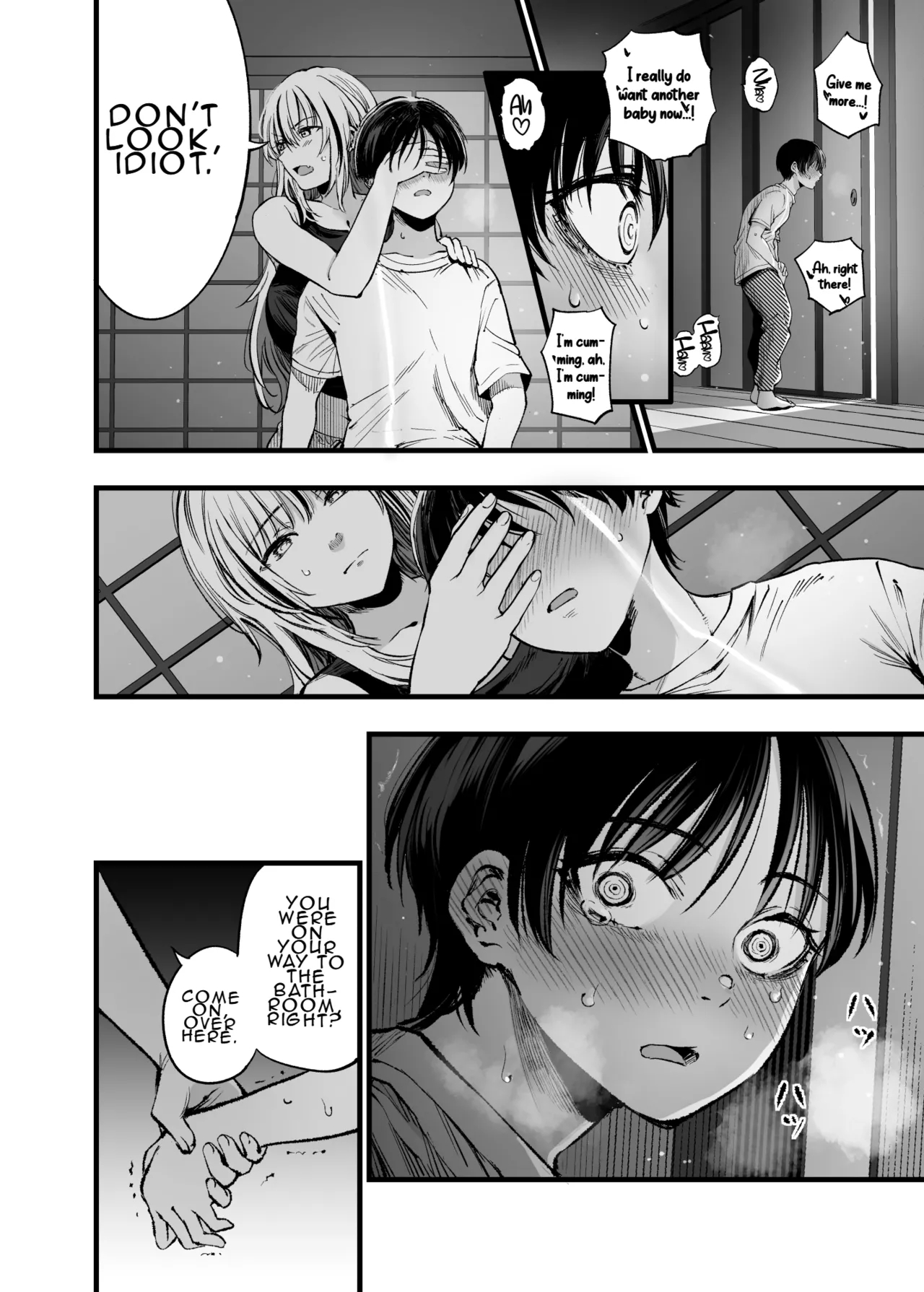 A Boy Embraced By His Older Sister: Summer page 31