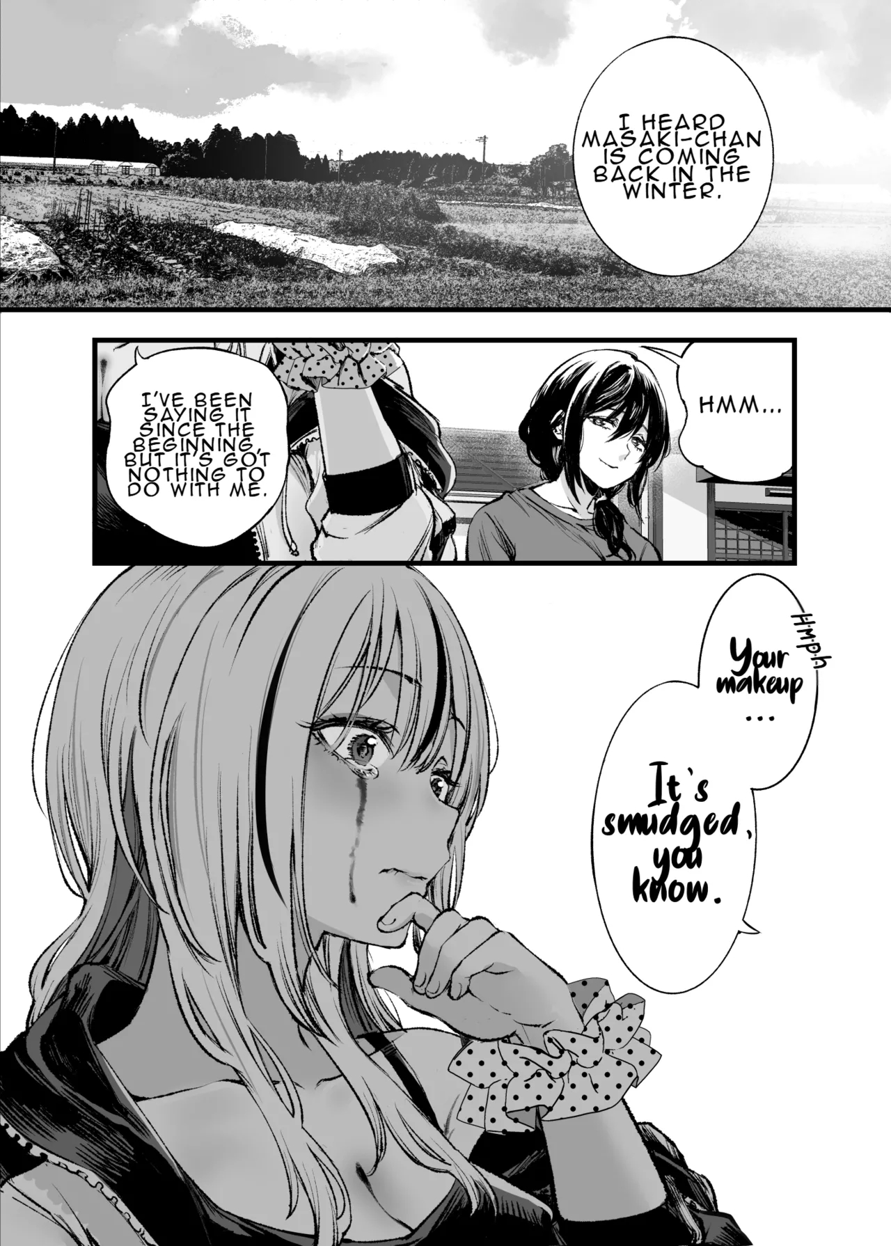 A Boy Embraced By His Older Sister: Summer page 59