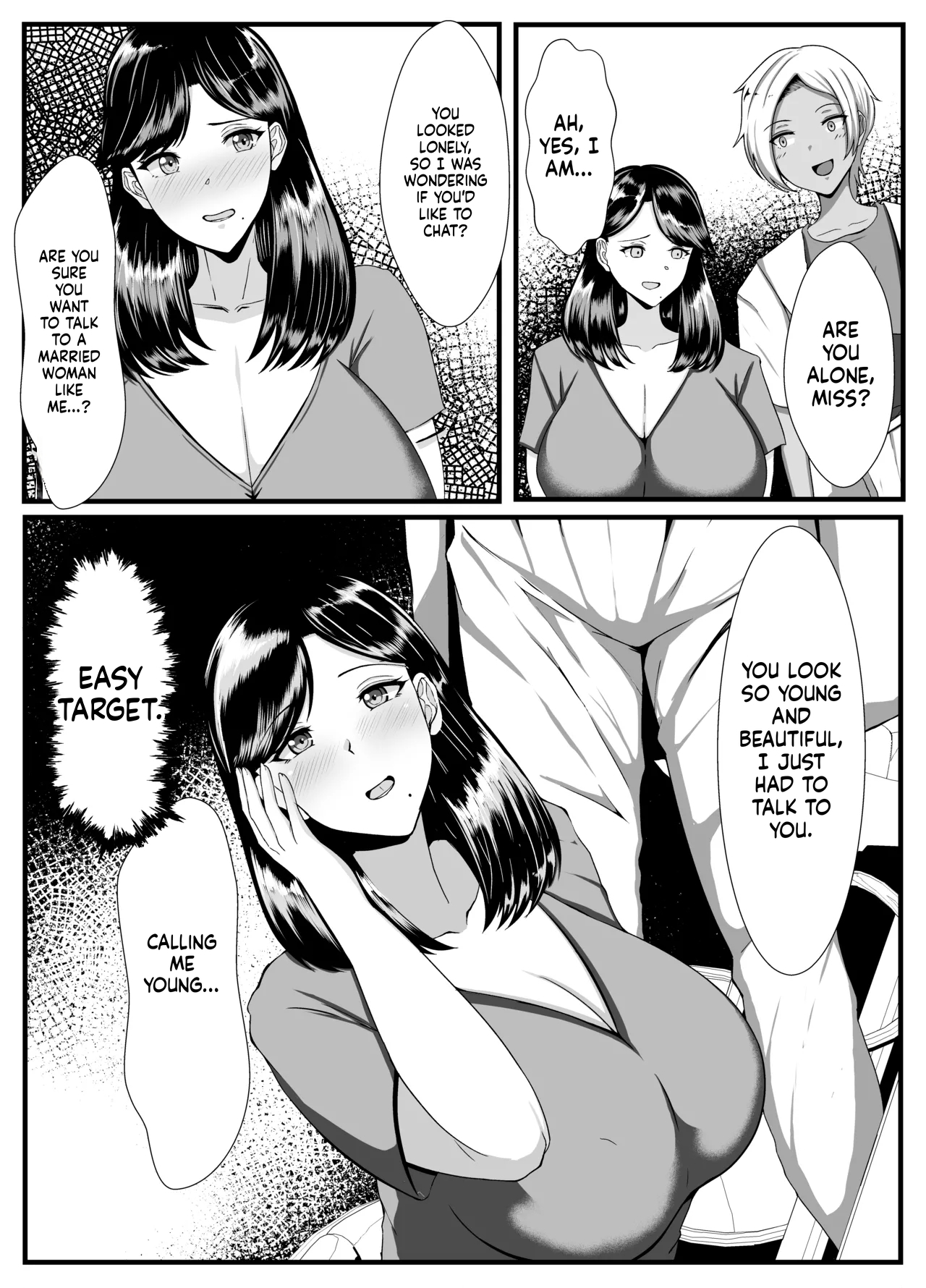 A Dark-skinned Futanari Takes Home A Married Woman page 3