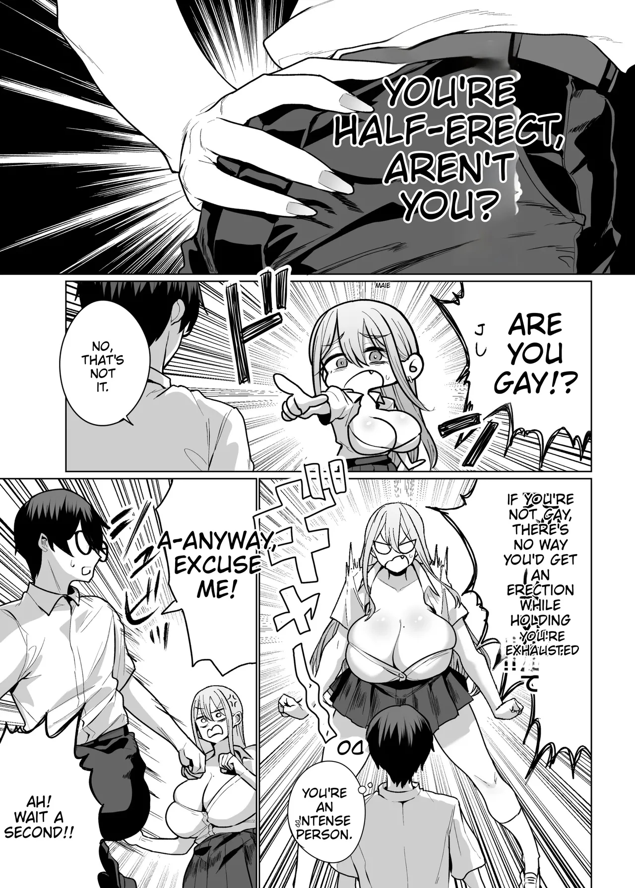 A Kind, Slutty Gal Who Lets Even An Otaku Like Me Creampie Her 3 page 11