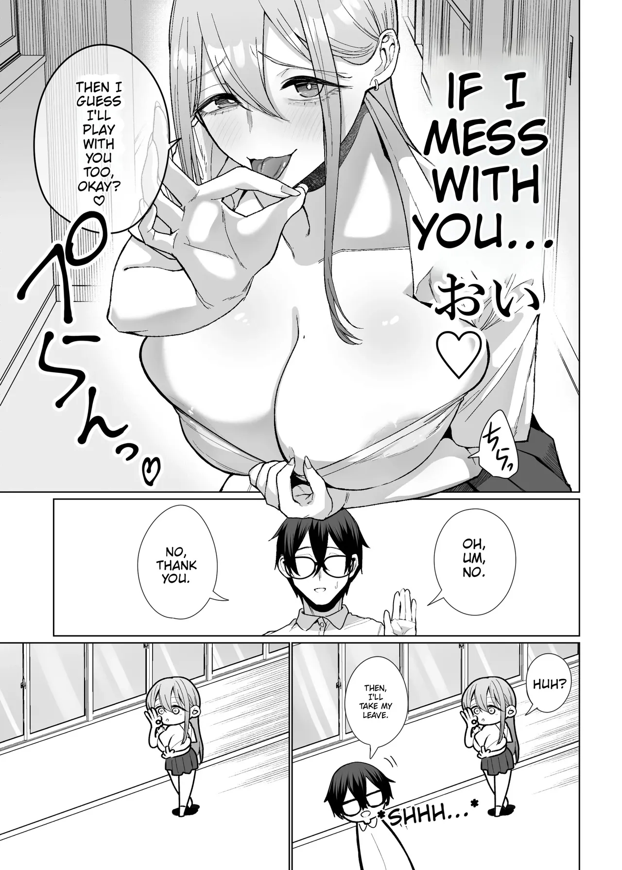 A Kind, Slutty Gal Who Lets Even An Otaku Like Me Creampie Her 3 page 9
