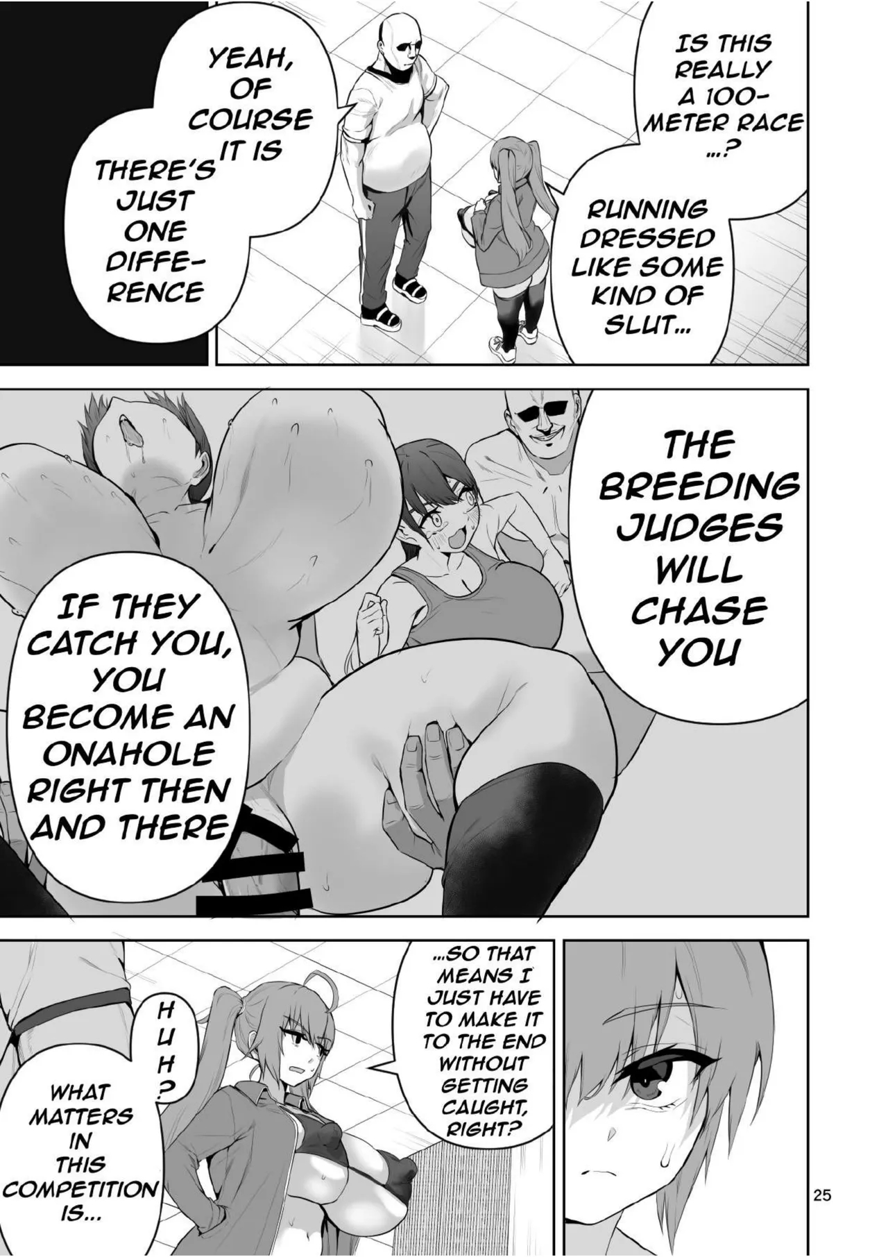 After I Turned Into A Girl, I Joined The Super-lewd Onahole Track Club page 26