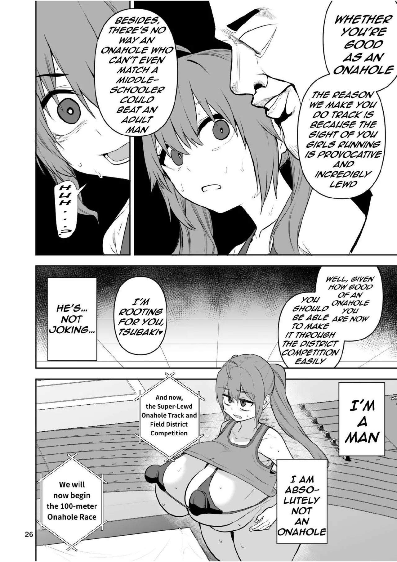 After I Turned Into A Girl, I Joined The Super-lewd Onahole Track Club page 27