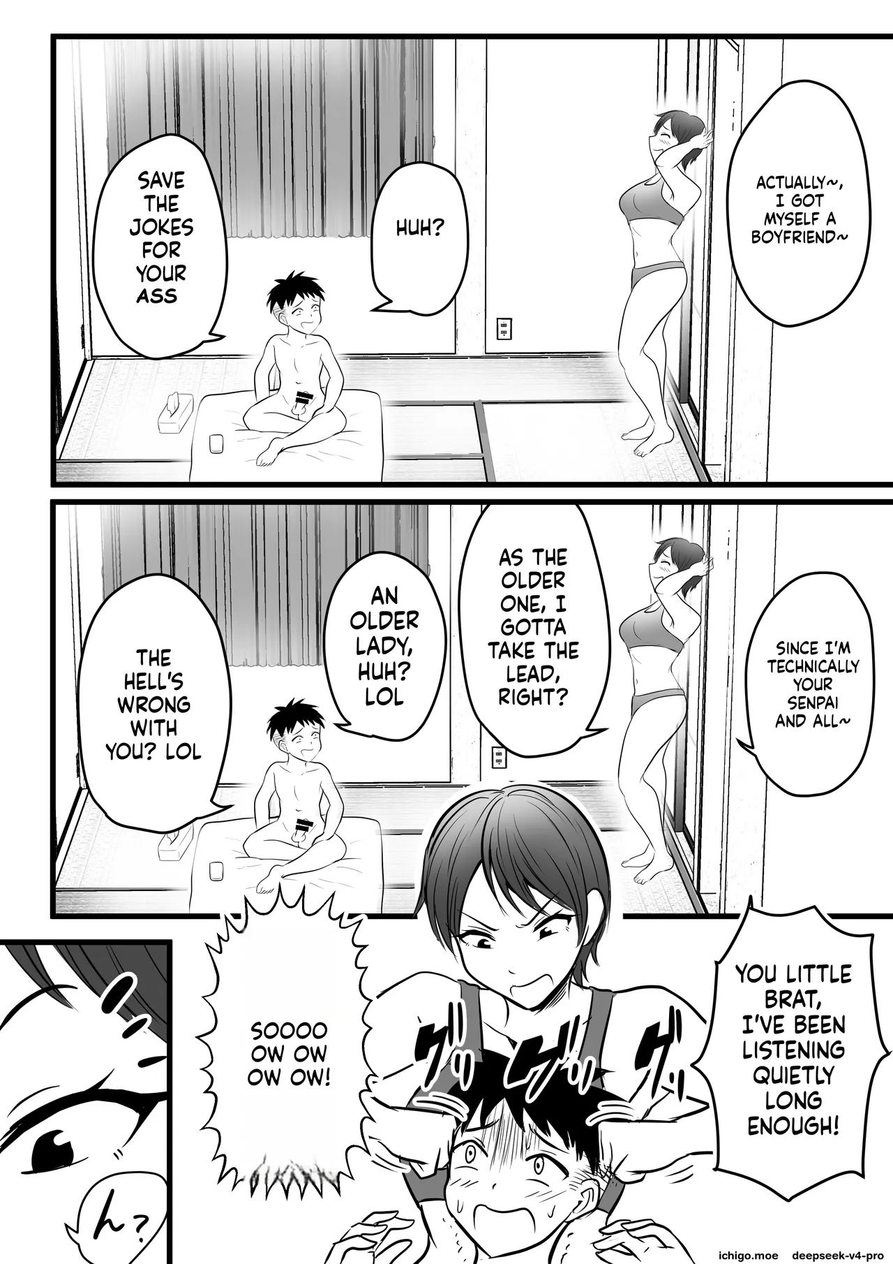 Boyish No Ane Ni Renshuudai To Shite Shiborareta page 6