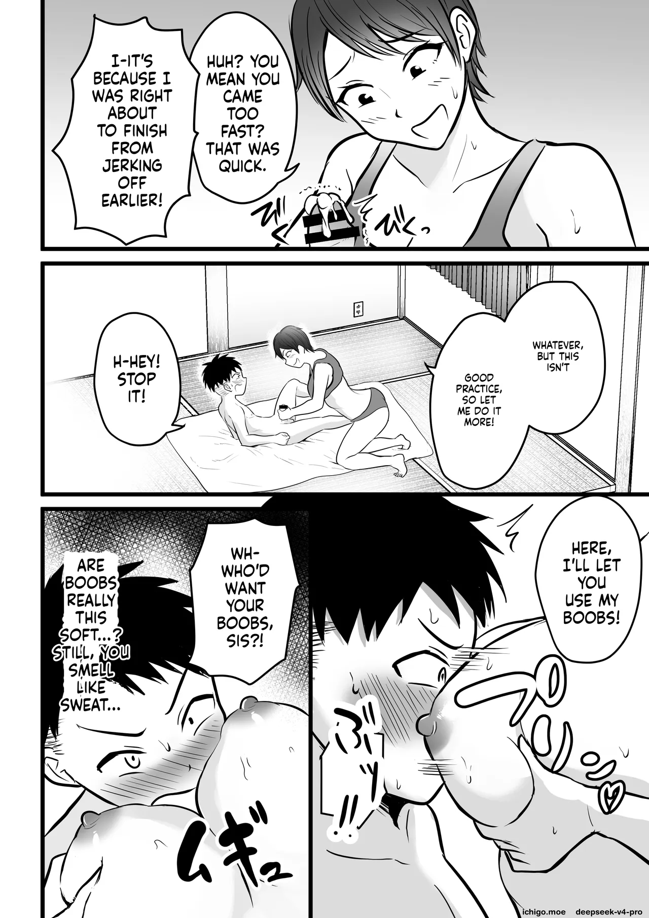 Boyish No Ane Ni Renshuudai To Shite Shiborareta page 8