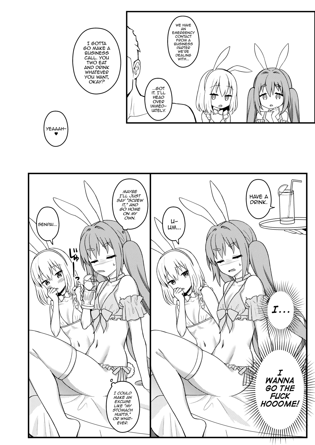Bunny-kun Settai-chuu! page 6