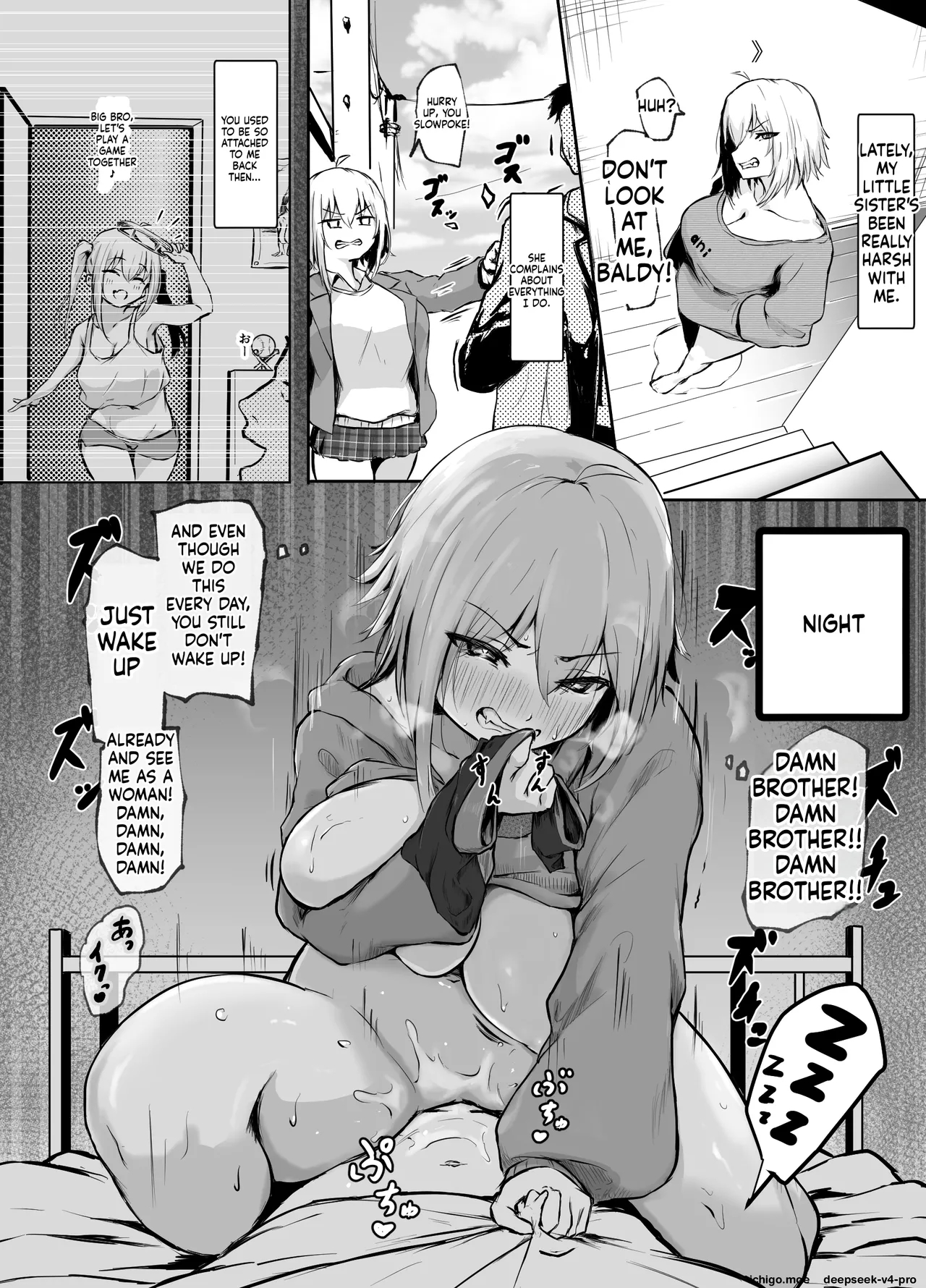 Dekkai Imouto Wa Itsumo Okotteru page 1