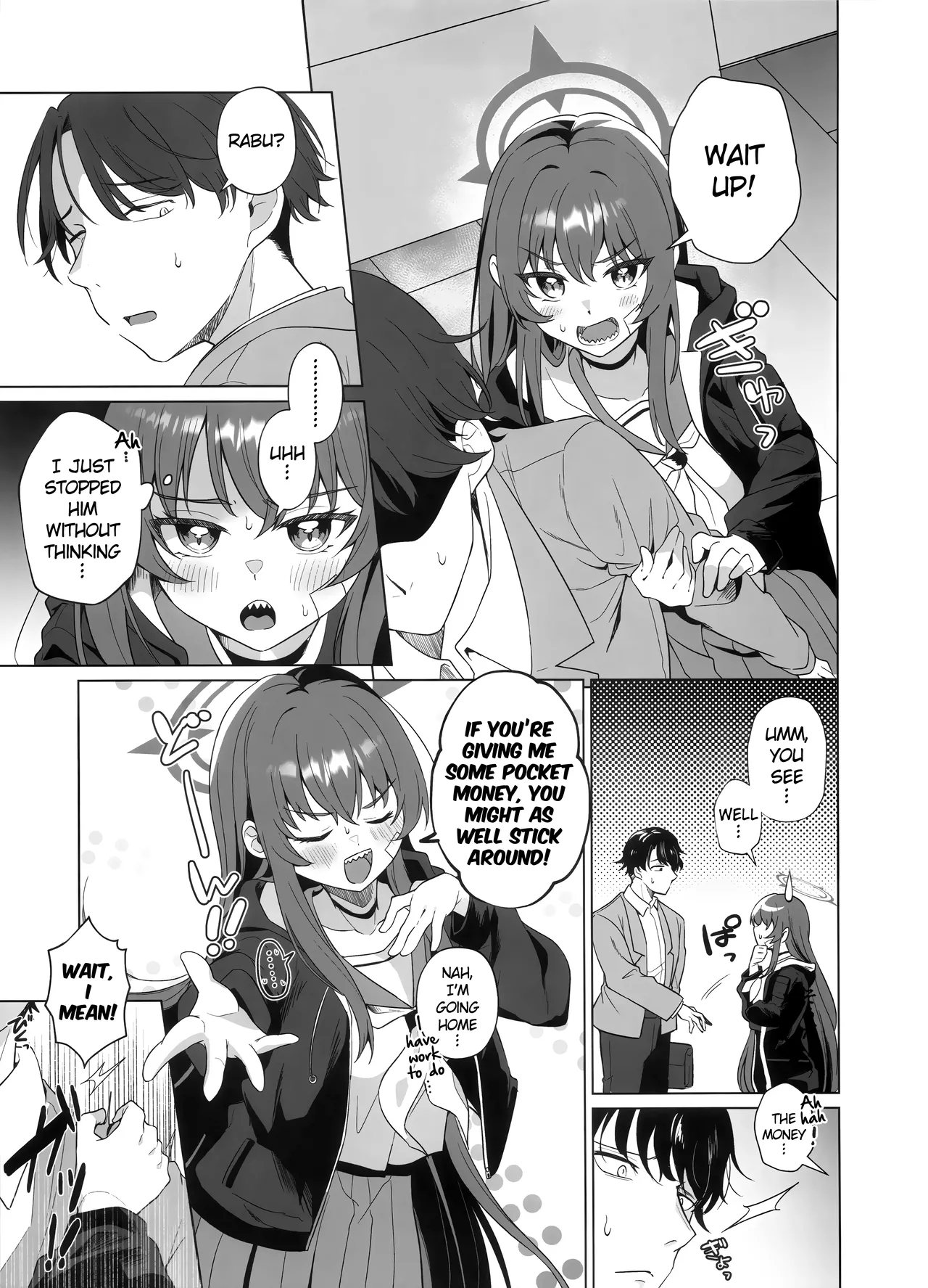 Don't You Wanna Get Lovey-dovey With Rabu-chan!? page 4