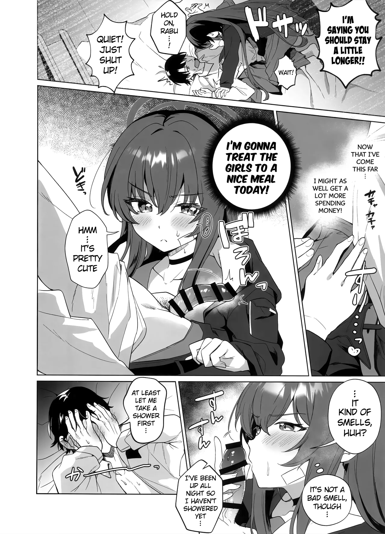 Don't You Wanna Get Lovey-dovey With Rabu-chan!? page 5