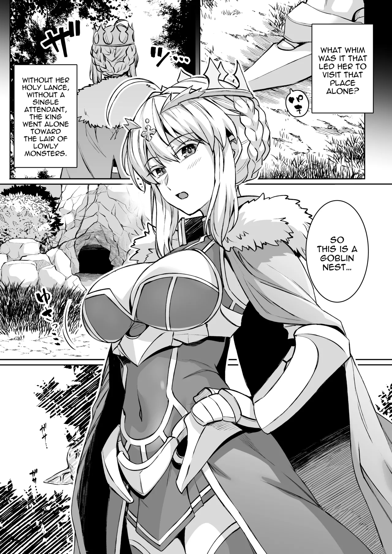 Goblin-tachi No Mesu Ni Naru Made Lancer Artoria Hen page 2