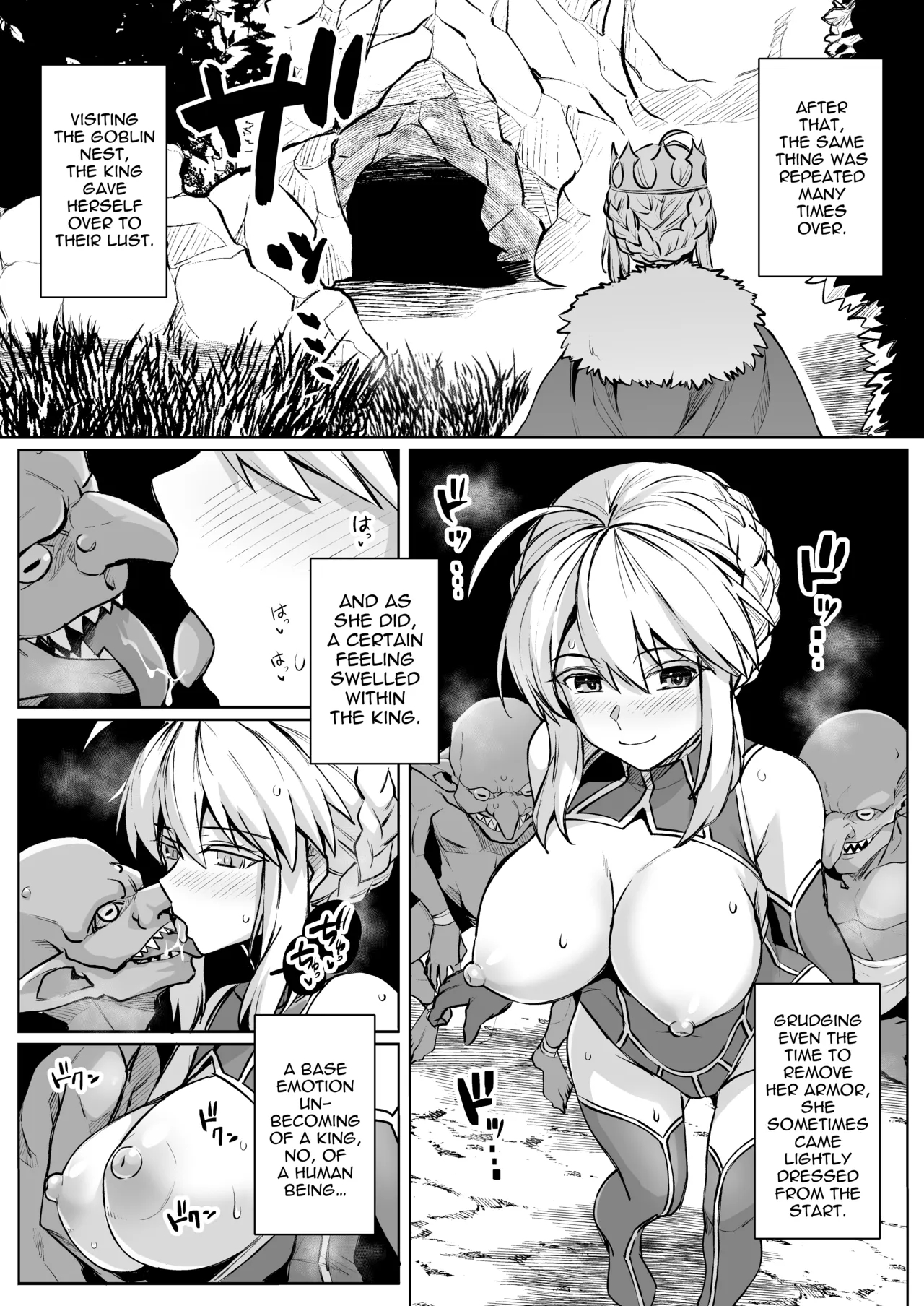 Goblin-tachi No Mesu Ni Naru Made Lancer Artoria Hen page 22