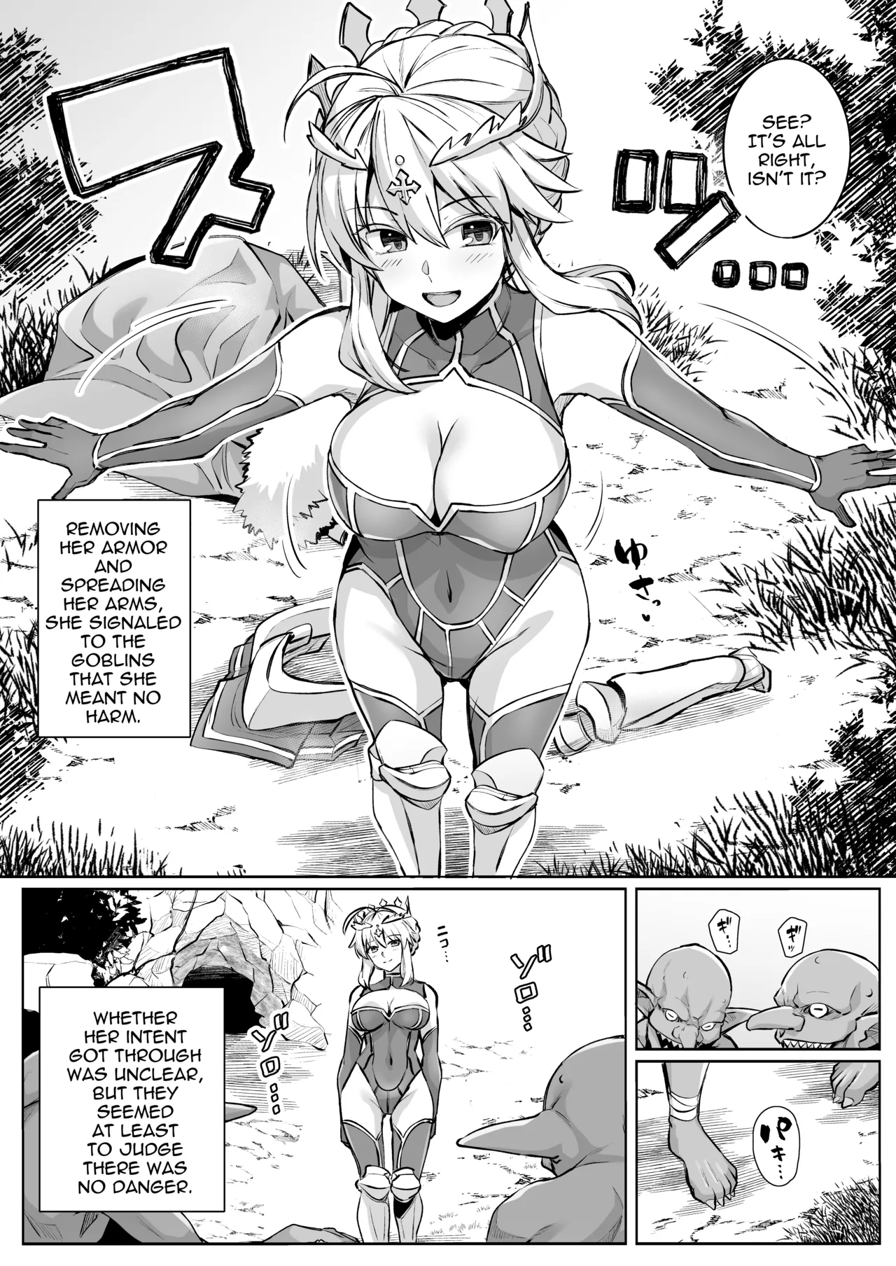 Goblin-tachi No Mesu Ni Naru Made Lancer Artoria Hen page 4
