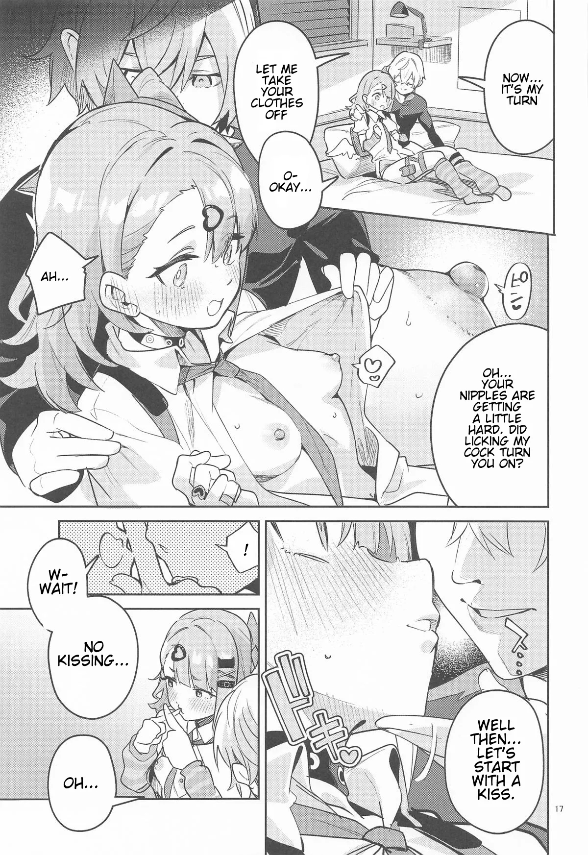Heart Pounding... No Way! page 16
