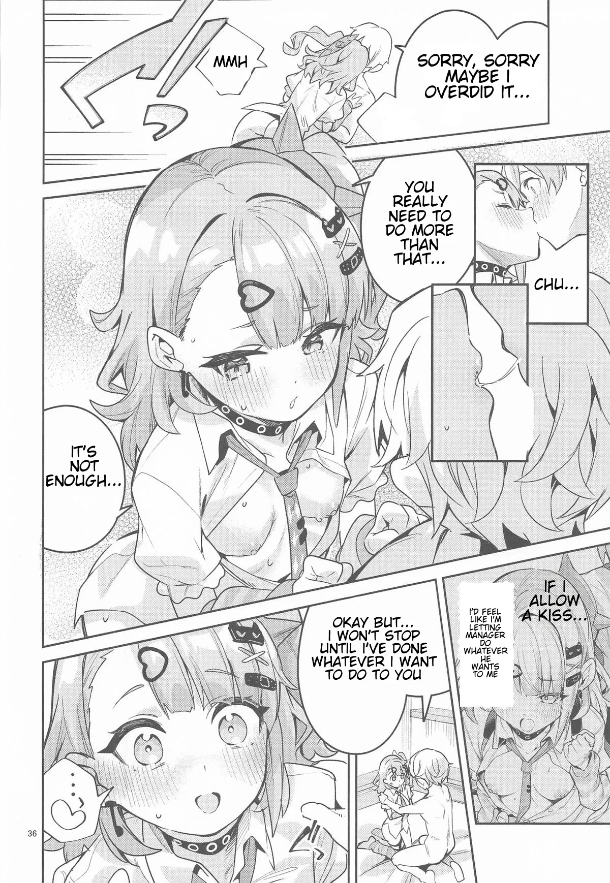 Heart Pounding... No Way! page 35