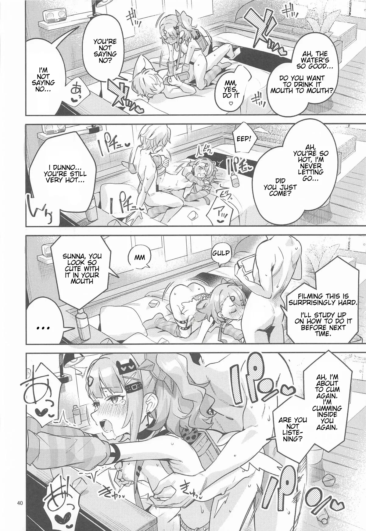 Heart Pounding... No Way! page 39