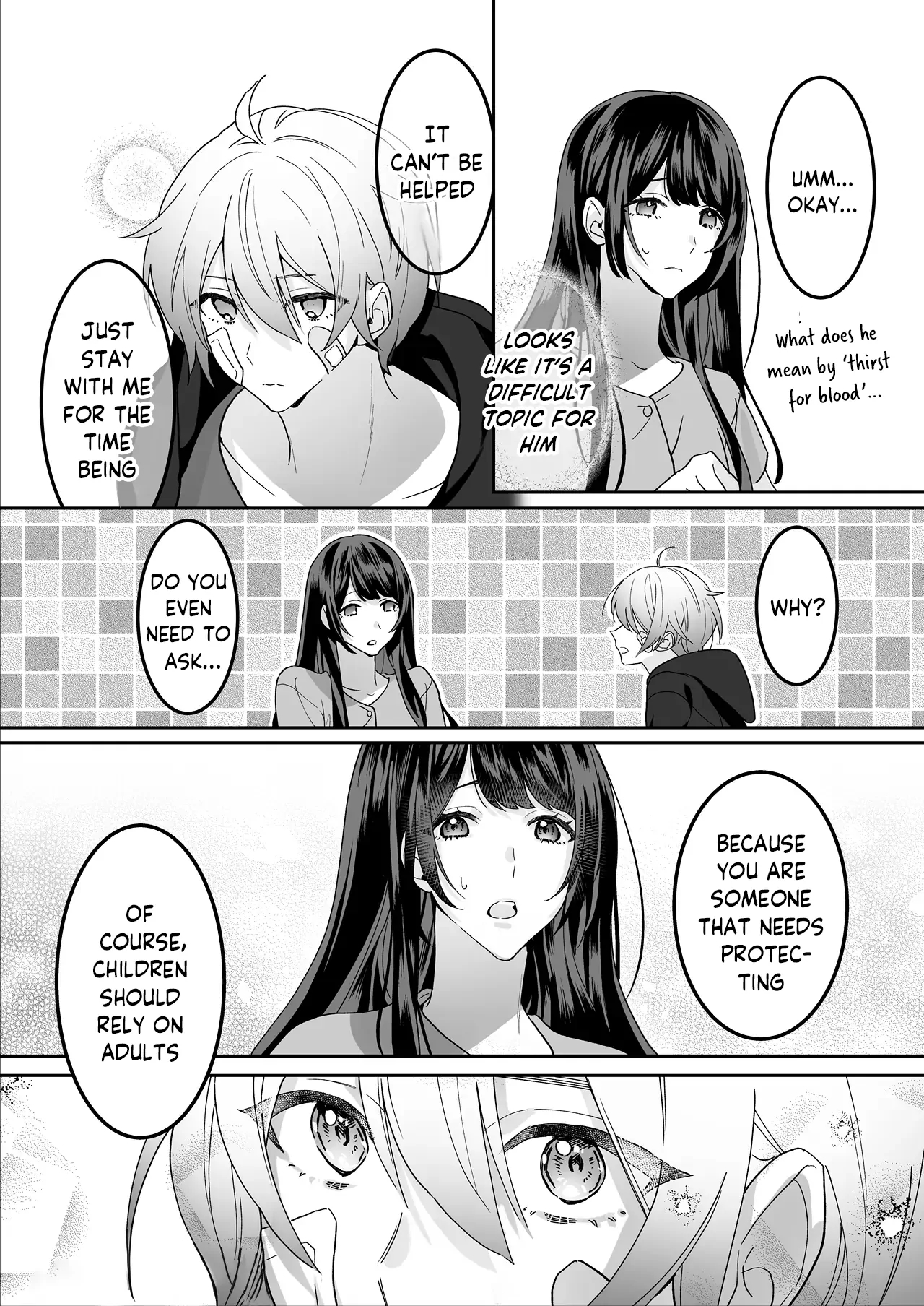 Hiroware Kyuuketsuki Wa Oneesan Wo Aishitaishi Aisaretai page 11