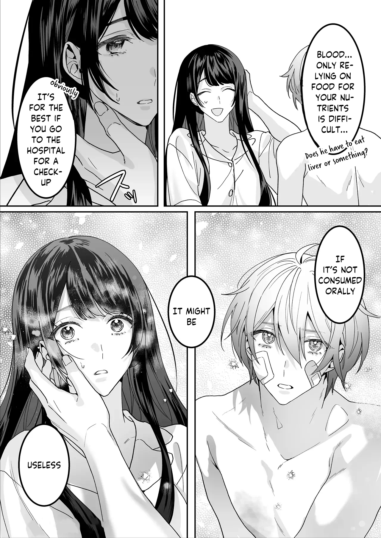 Hiroware Kyuuketsuki Wa Oneesan Wo Aishitaishi Aisaretai page 15