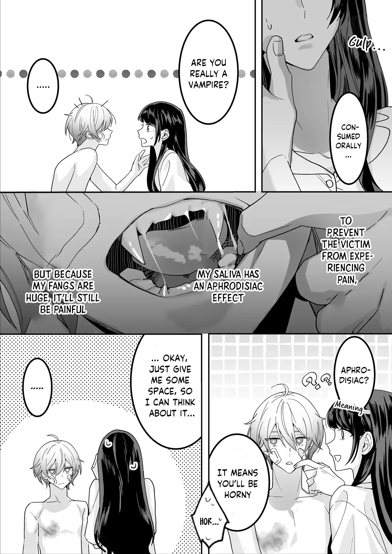 Hiroware Kyuuketsuki Wa Oneesan Wo Aishitaishi Aisaretai page 16