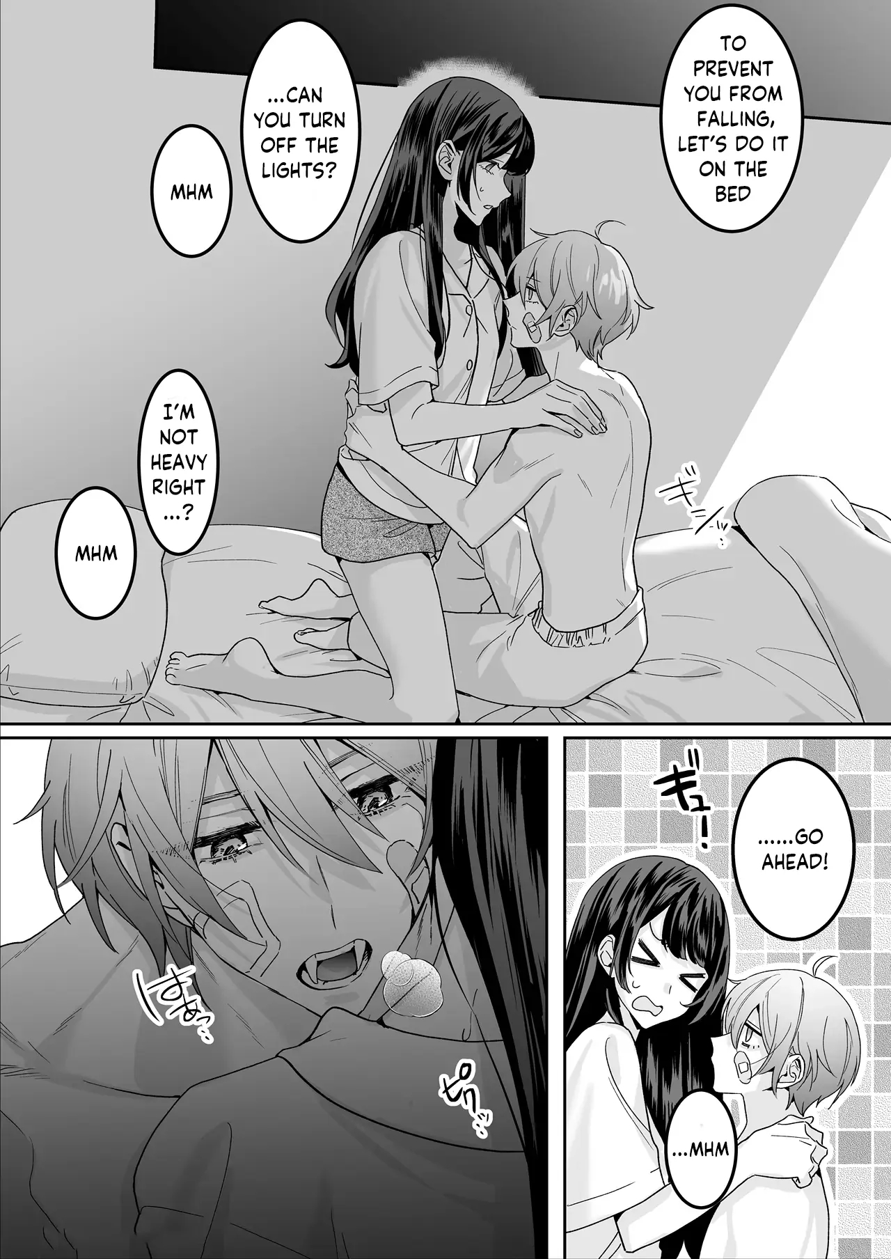 Hiroware Kyuuketsuki Wa Oneesan Wo Aishitaishi Aisaretai page 17