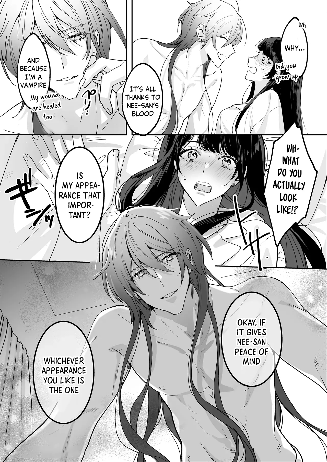 Hiroware Kyuuketsuki Wa Oneesan Wo Aishitaishi Aisaretai page 22