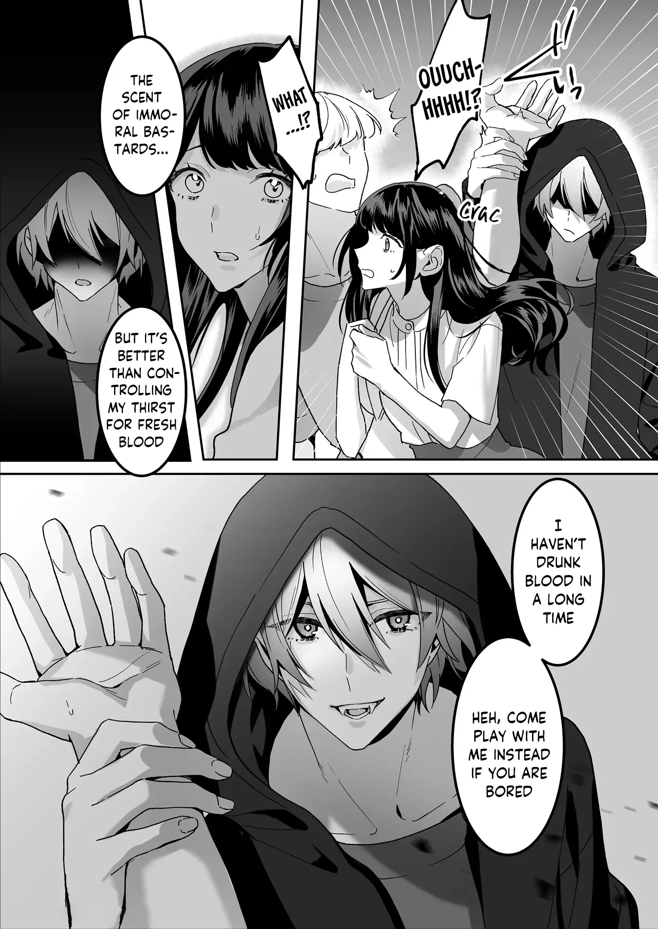 Hiroware Kyuuketsuki Wa Oneesan Wo Aishitaishi Aisaretai page 4