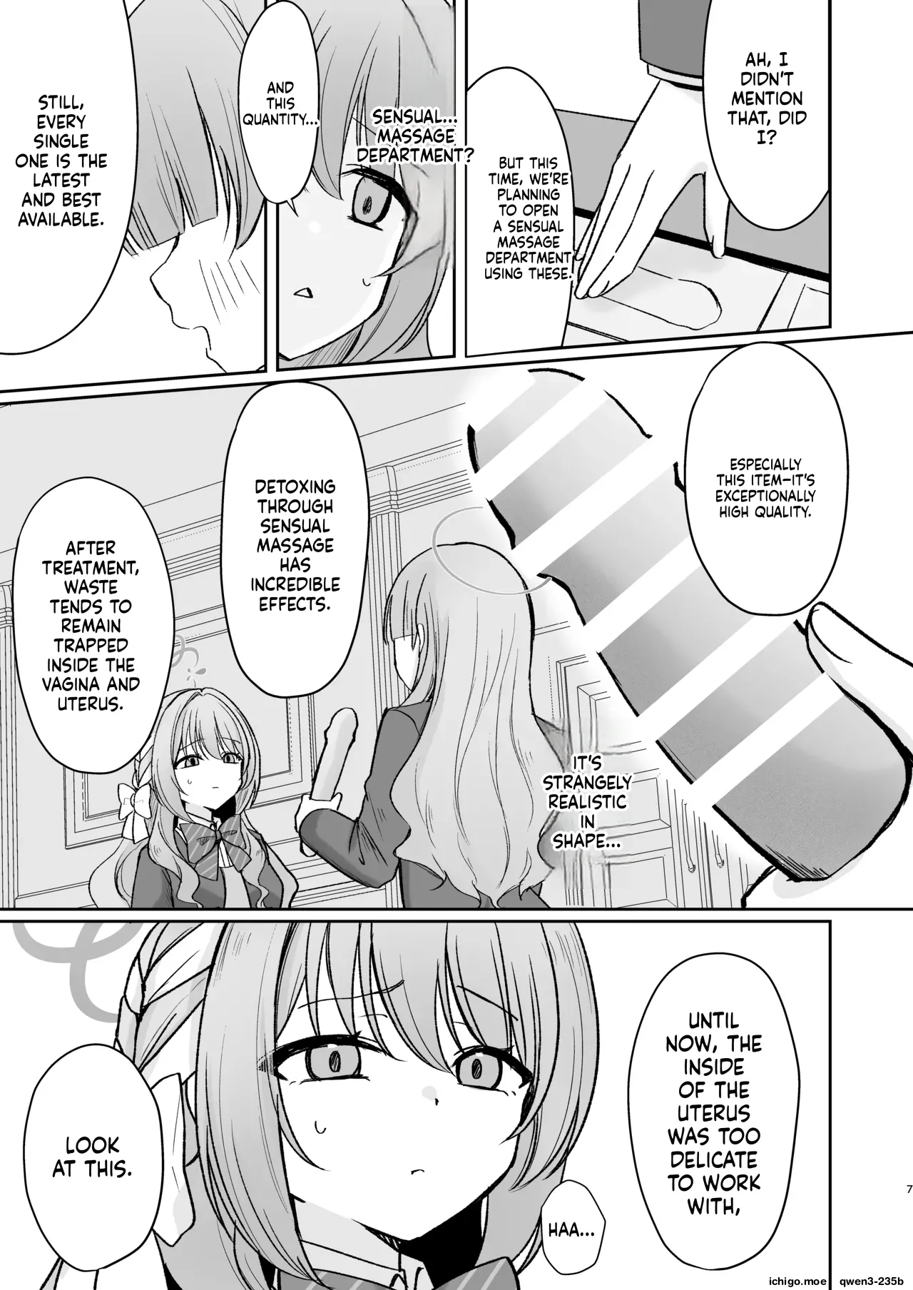 Hossoku Seikan Massage-bu!? page 6