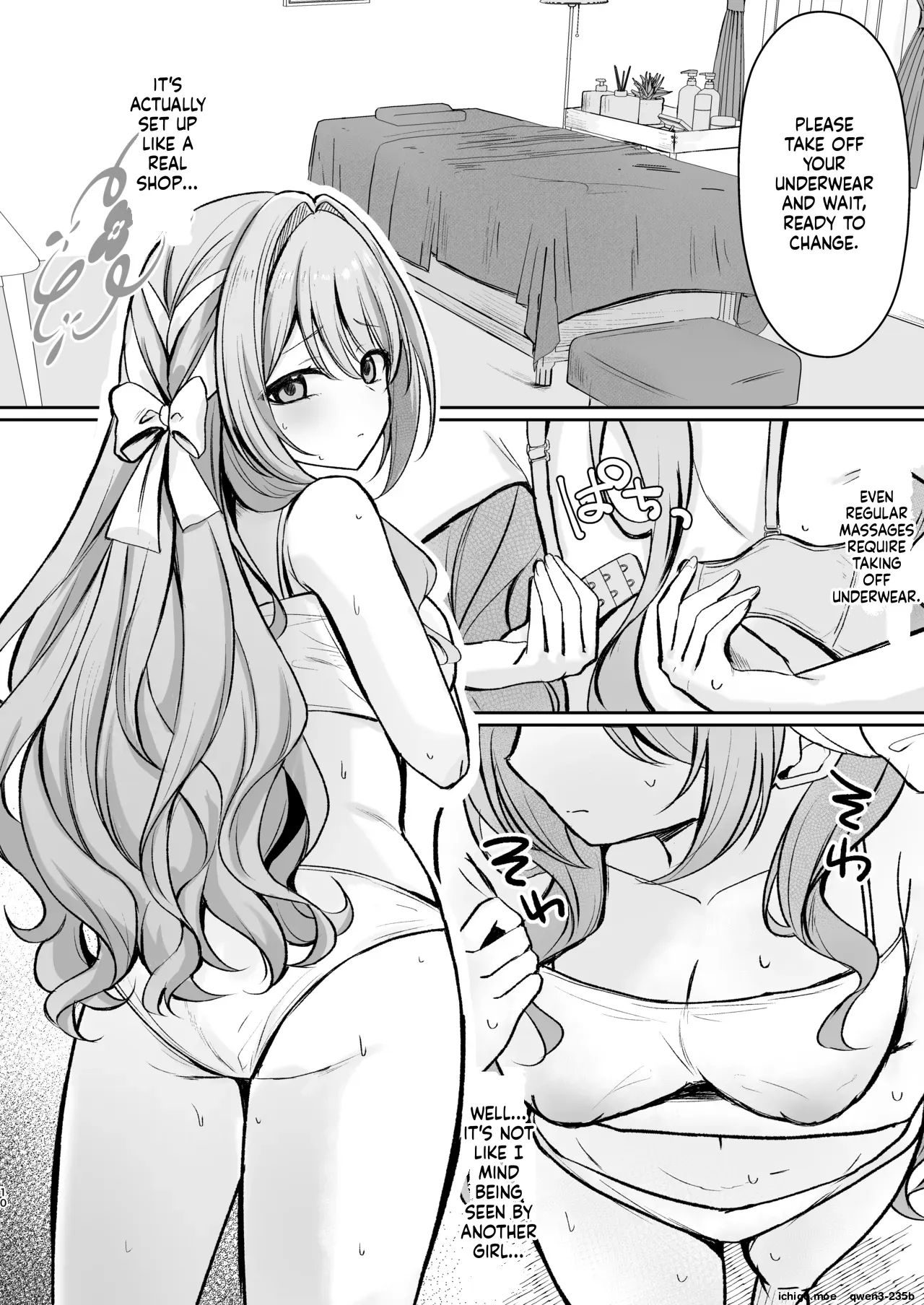 Hossoku Seikan Massage-bu!? page 9