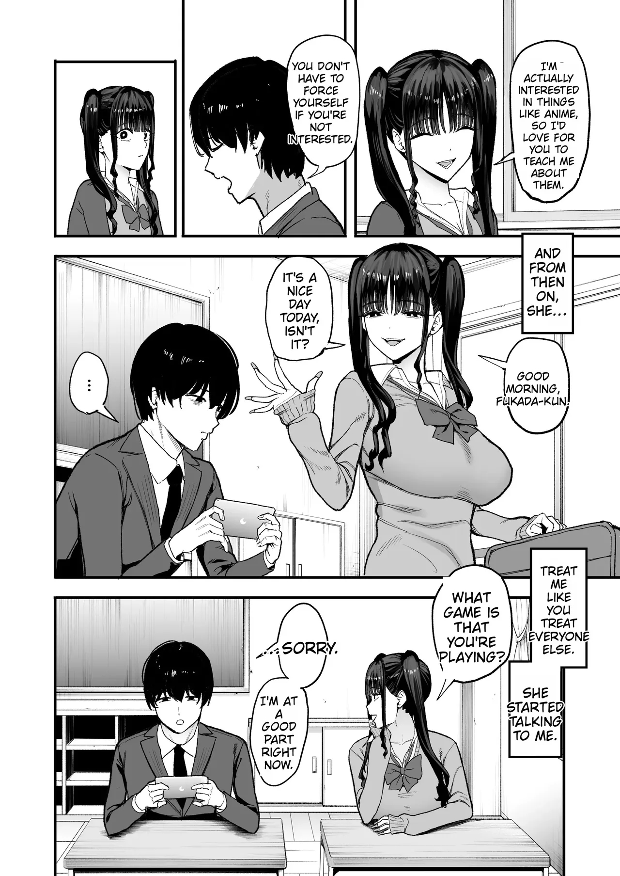 How I, A 2d-obsessed Otaku, Fell For The Busty Idol Who Transferred To My School page 8