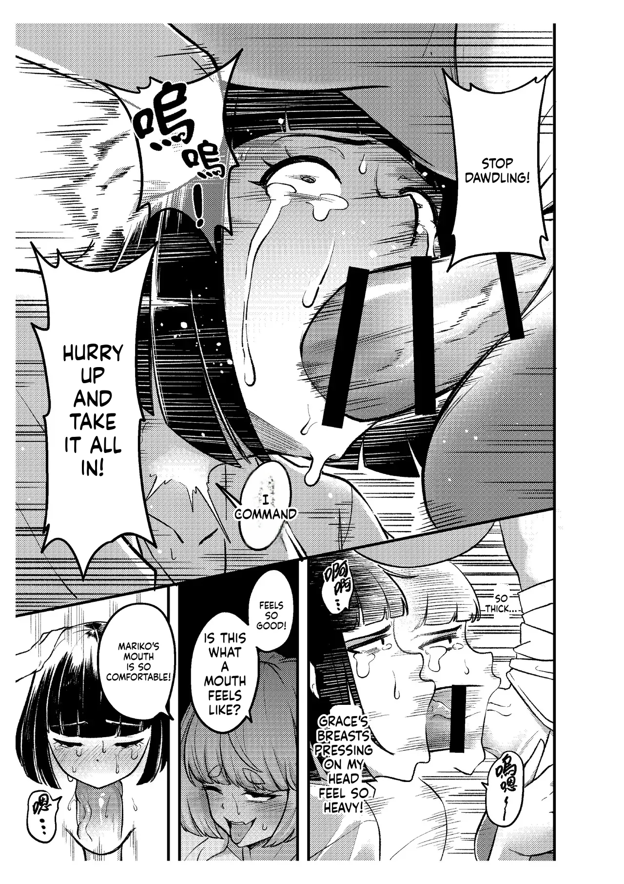 How I Discovered My Boyfriend's American Mom Is A Futanari page 14
