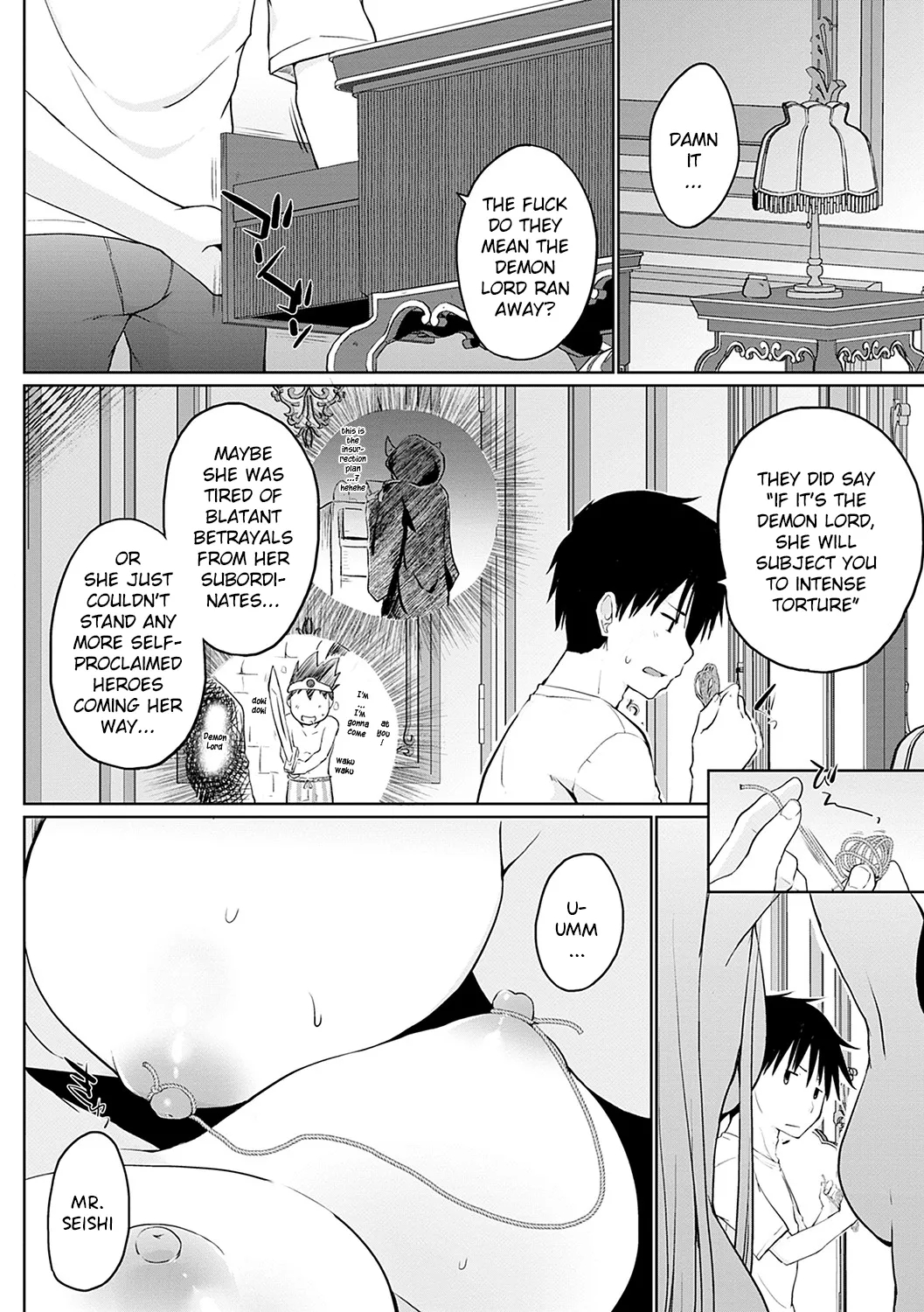 Isekai Ni Shoukansaretara Zenin Do M Toka...chotto Imi Ga Wakaranai Ch.3 page 4