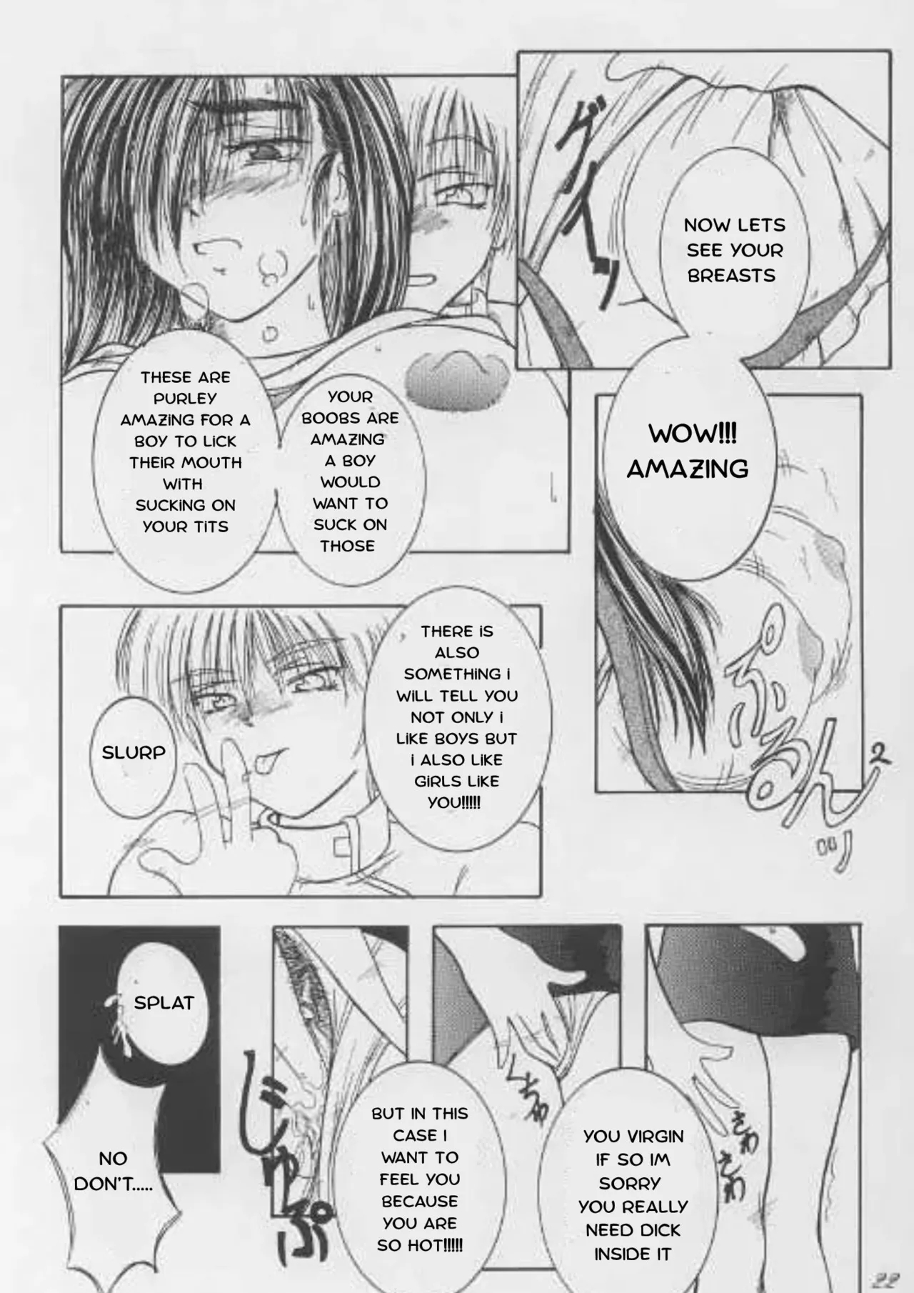 Kanojo Wa, Sore O Gamandekinai English Rewrite page 21
