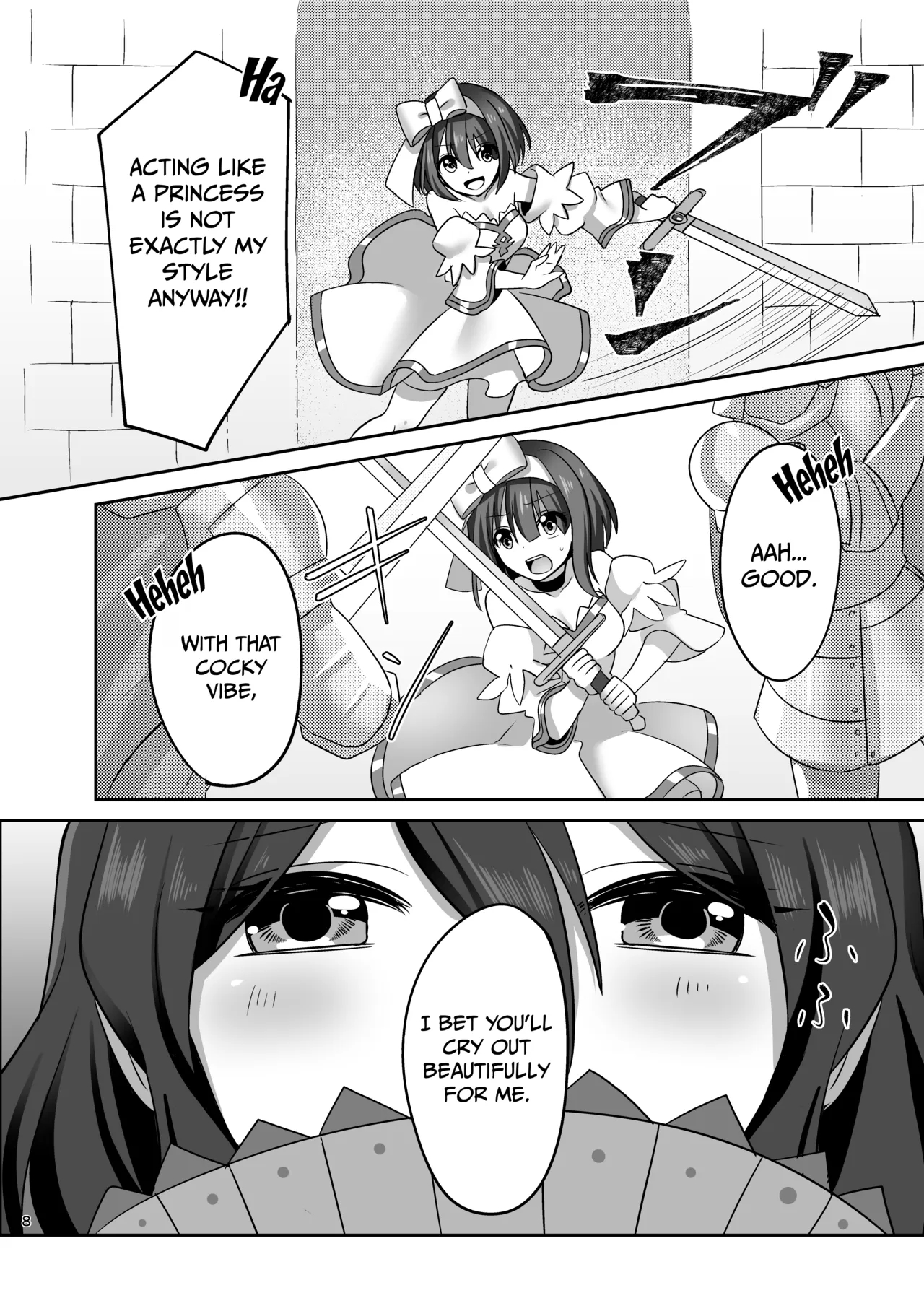 Kasou Douwa Wa Kiken Ga Ippai!? Fukou Na Ohime-sama Hen 1 page 8