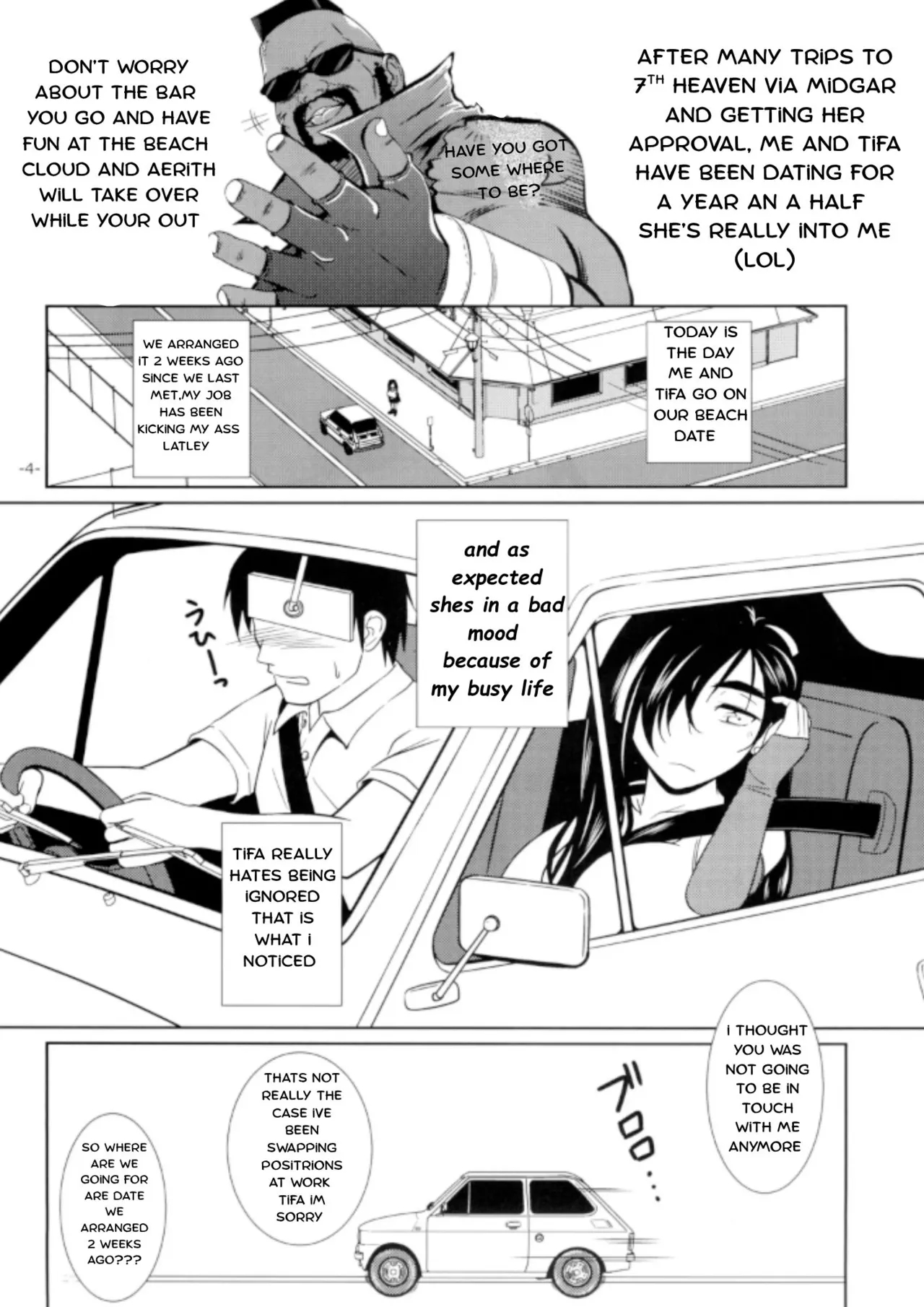 Let's Go To The Sea With Tifa page 3