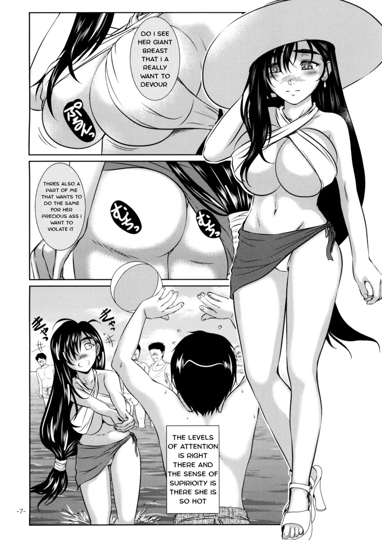 Let's Go To The Sea With Tifa page 6