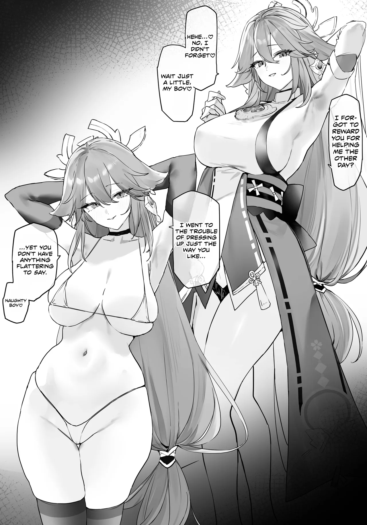 Making Love With Yae Miko page 1