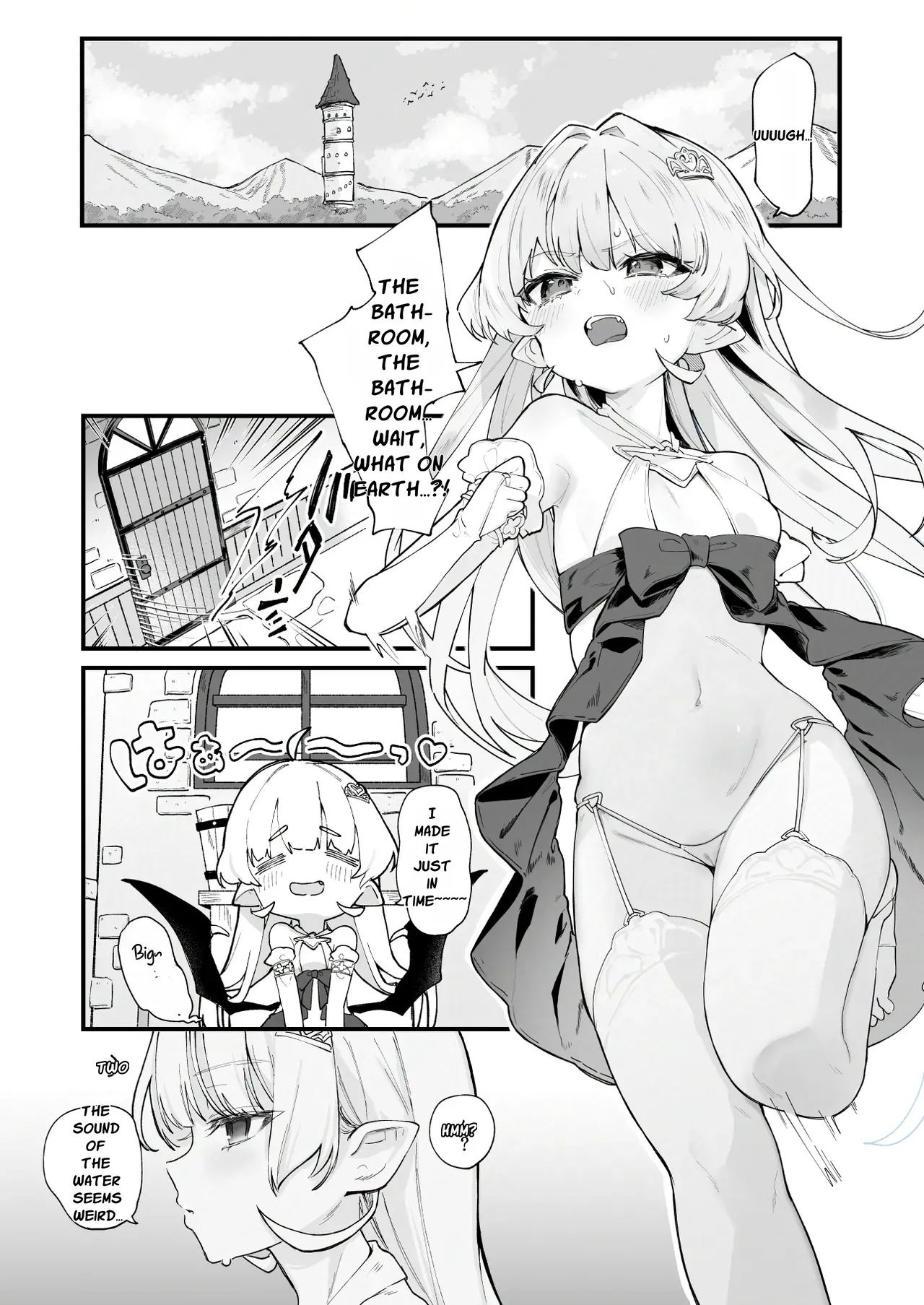 Plasma Vs. Slime Manga page 1