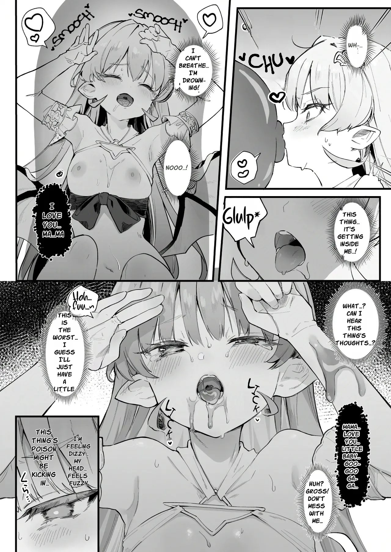 Plasma Vs. Slime Manga page 11