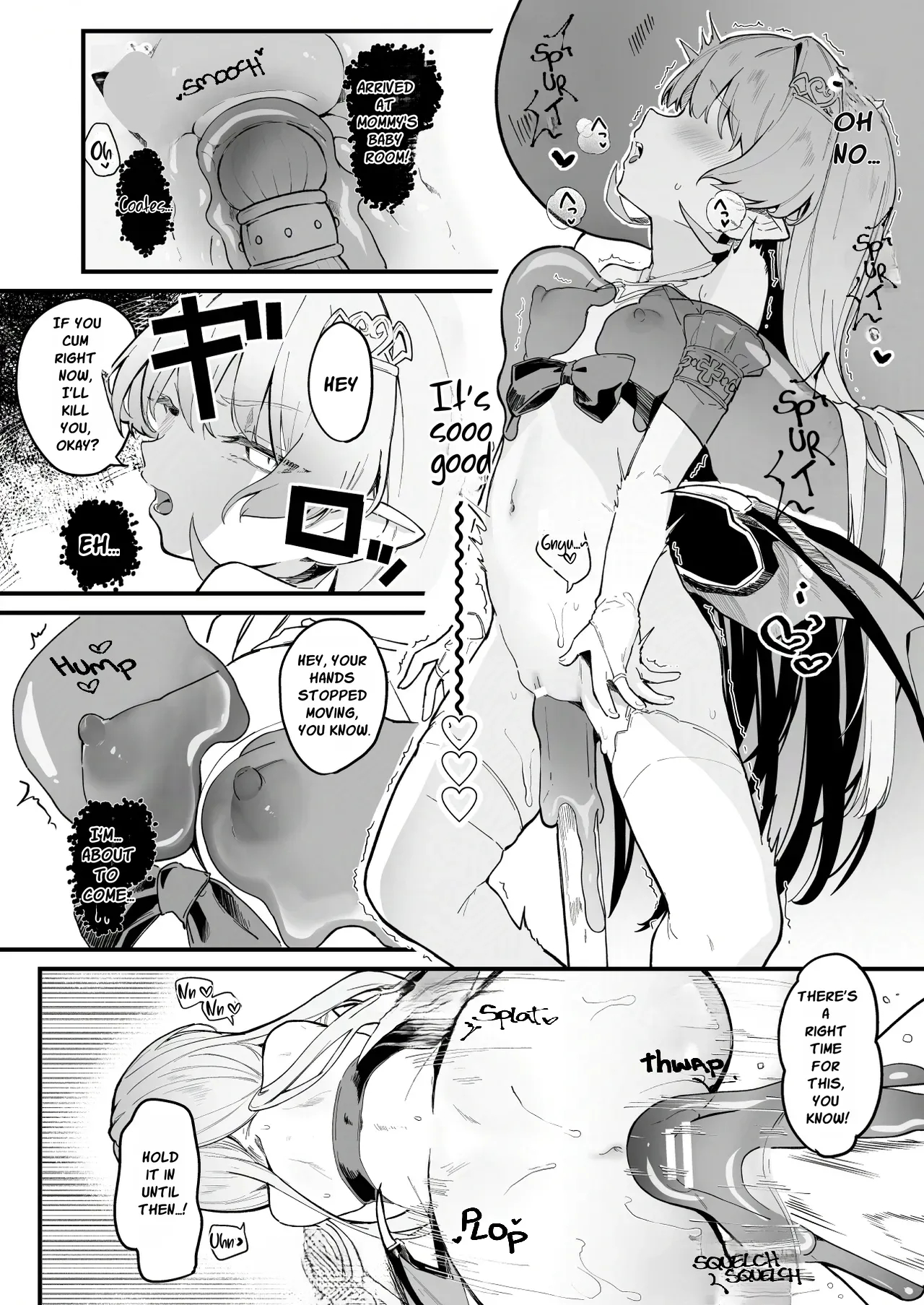 Plasma Vs. Slime Manga page 15