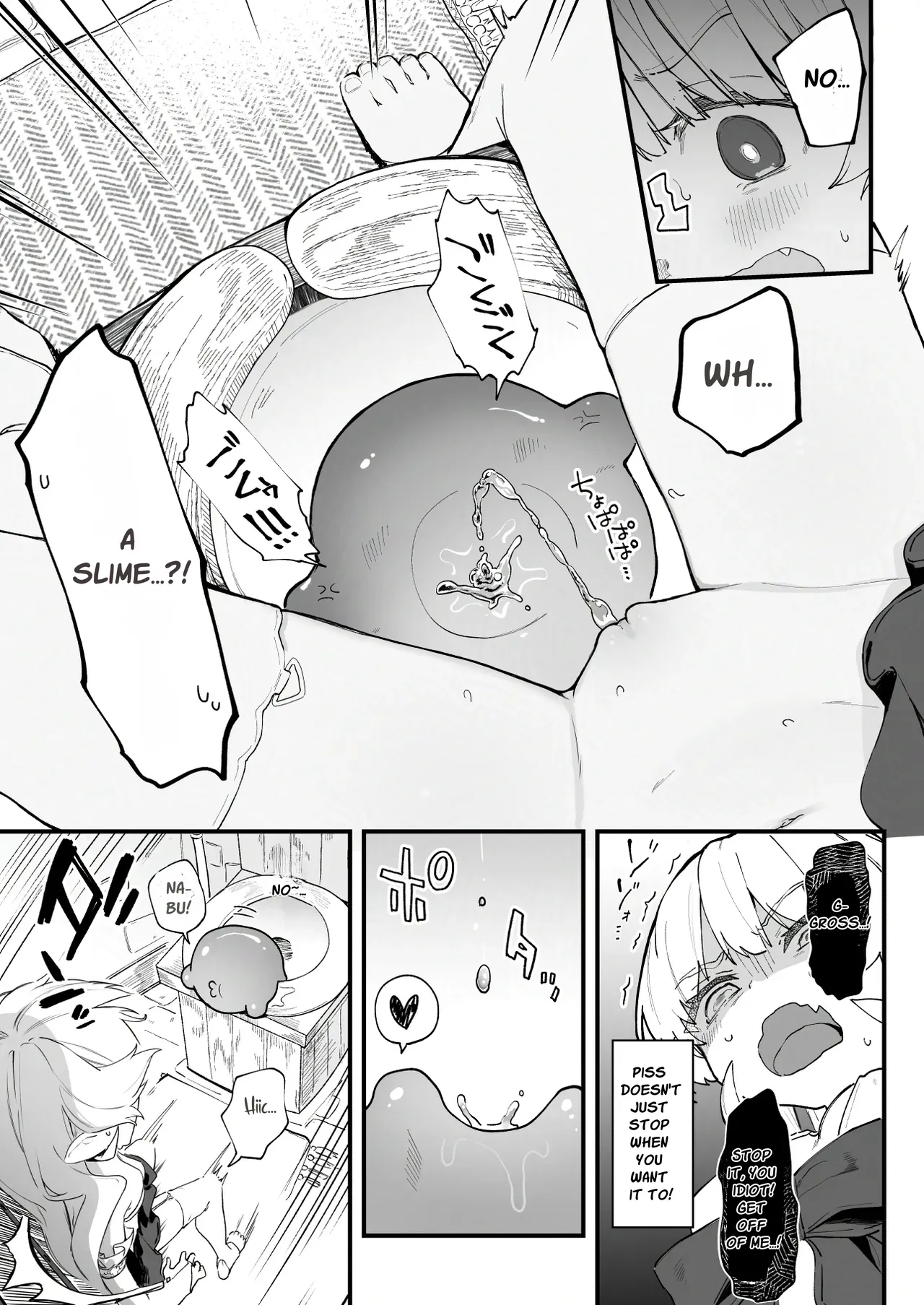 Plasma Vs. Slime Manga page 2