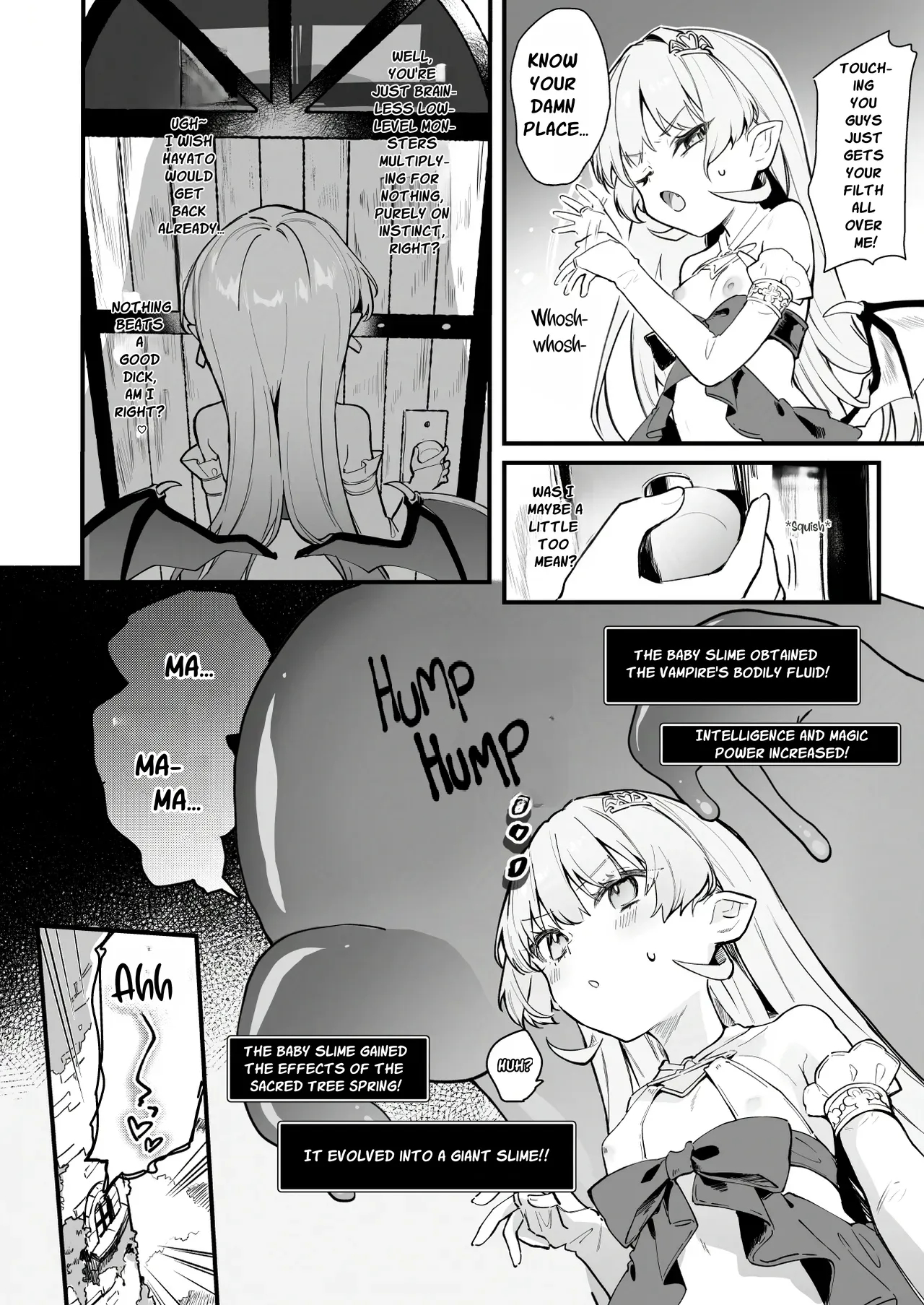 Plasma Vs. Slime Manga page 9