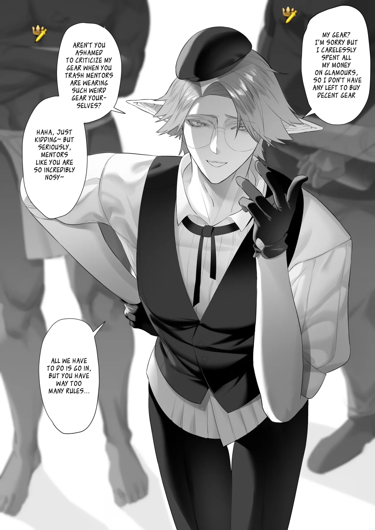 Punish The Bratty Brat With Personality Excretion Magic page 1