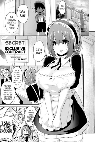 Secret Exclusive Contract page 1