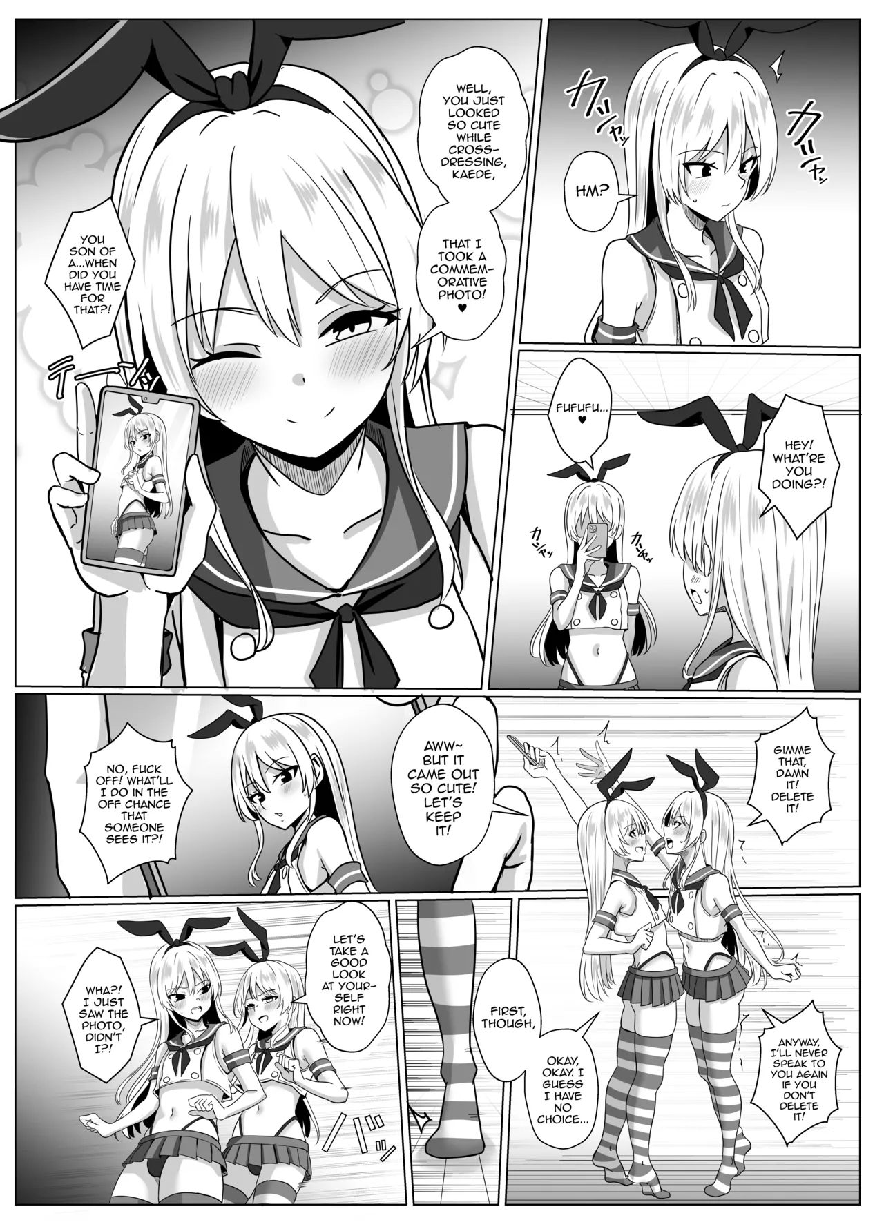 Shimakaze-kun Ni Natte Shimakaze-kun To Ecchi Shi Chau Hon page 10