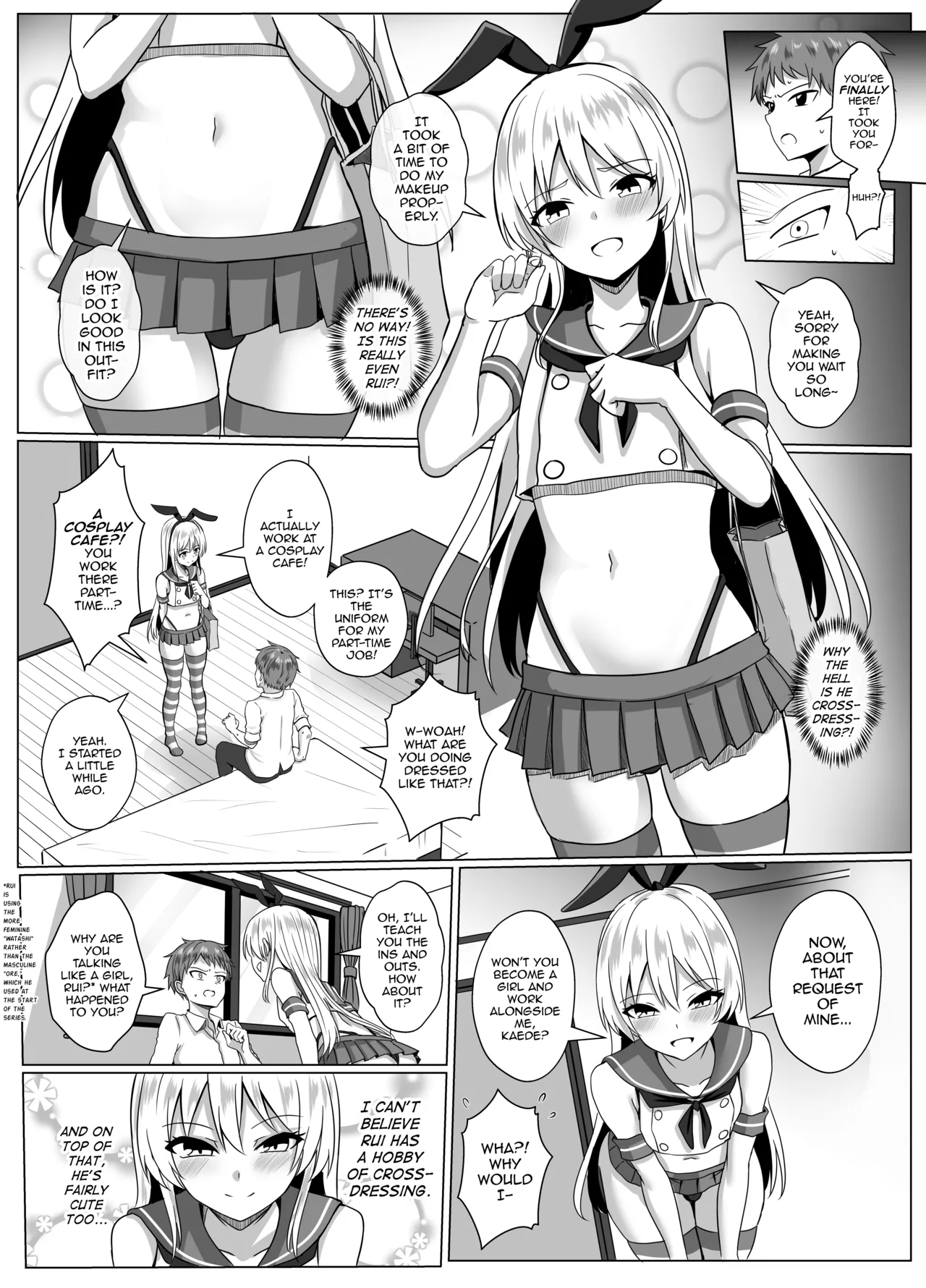Shimakaze-kun Ni Natte Shimakaze-kun To Ecchi Shi Chau Hon page 6