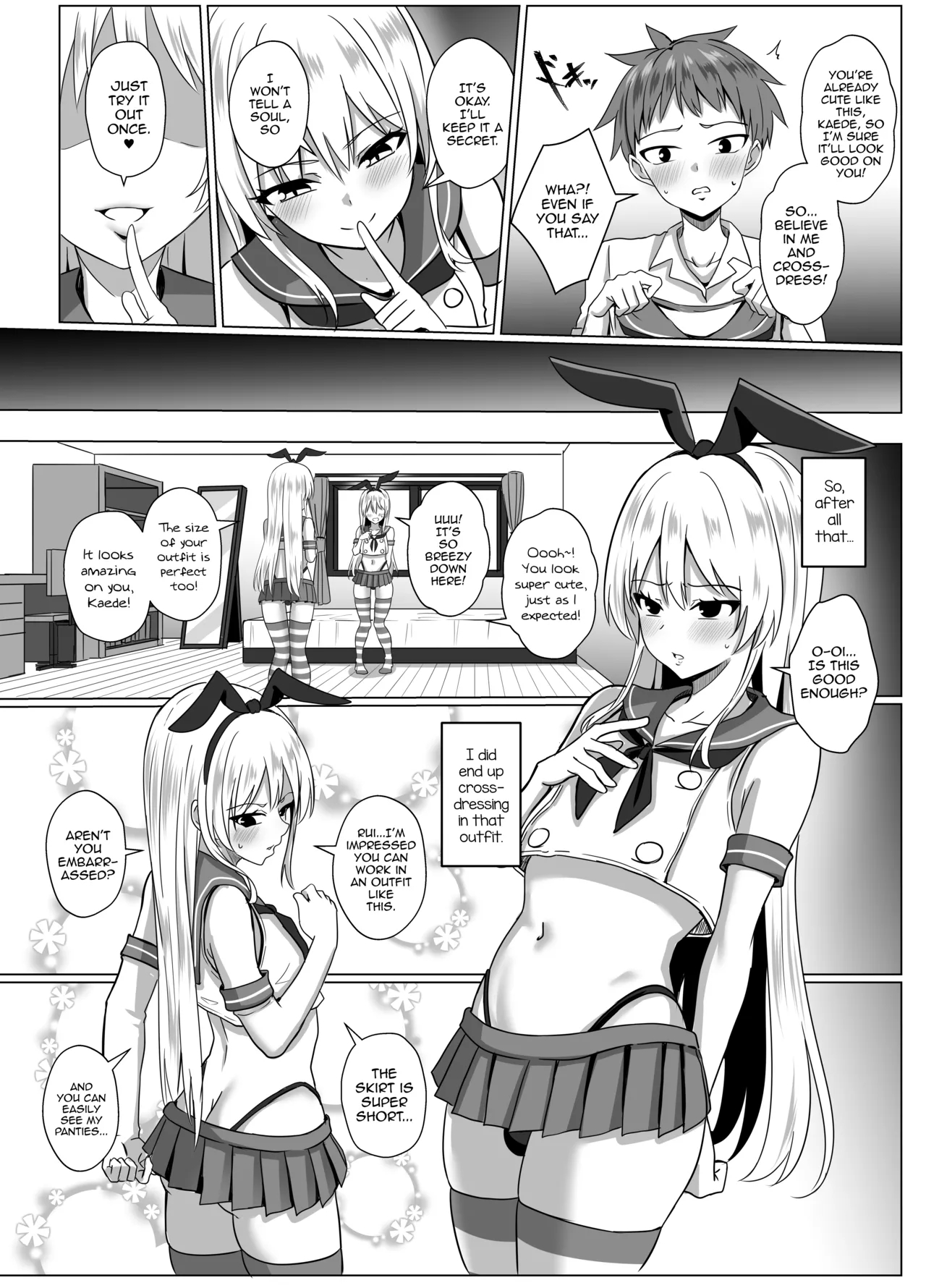 Shimakaze-kun Ni Natte Shimakaze-kun To Ecchi Shi Chau Hon page 9