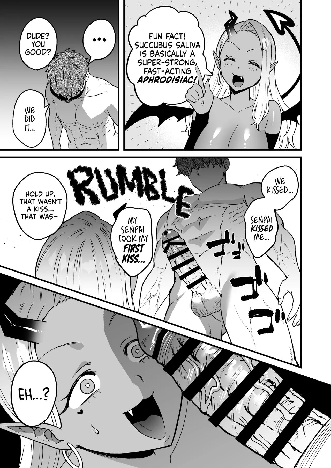 Shokuba No Gal Ga Dosukebe Succubus Dattan Dakedo?! ー The Office Gyaru Was A Slutty Succubus This Whole Time?! page 34